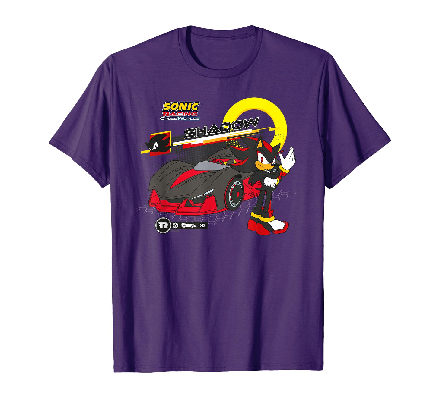 Sonic Racing CrossWorlds - Ready to Roll Shadow T-Shirt