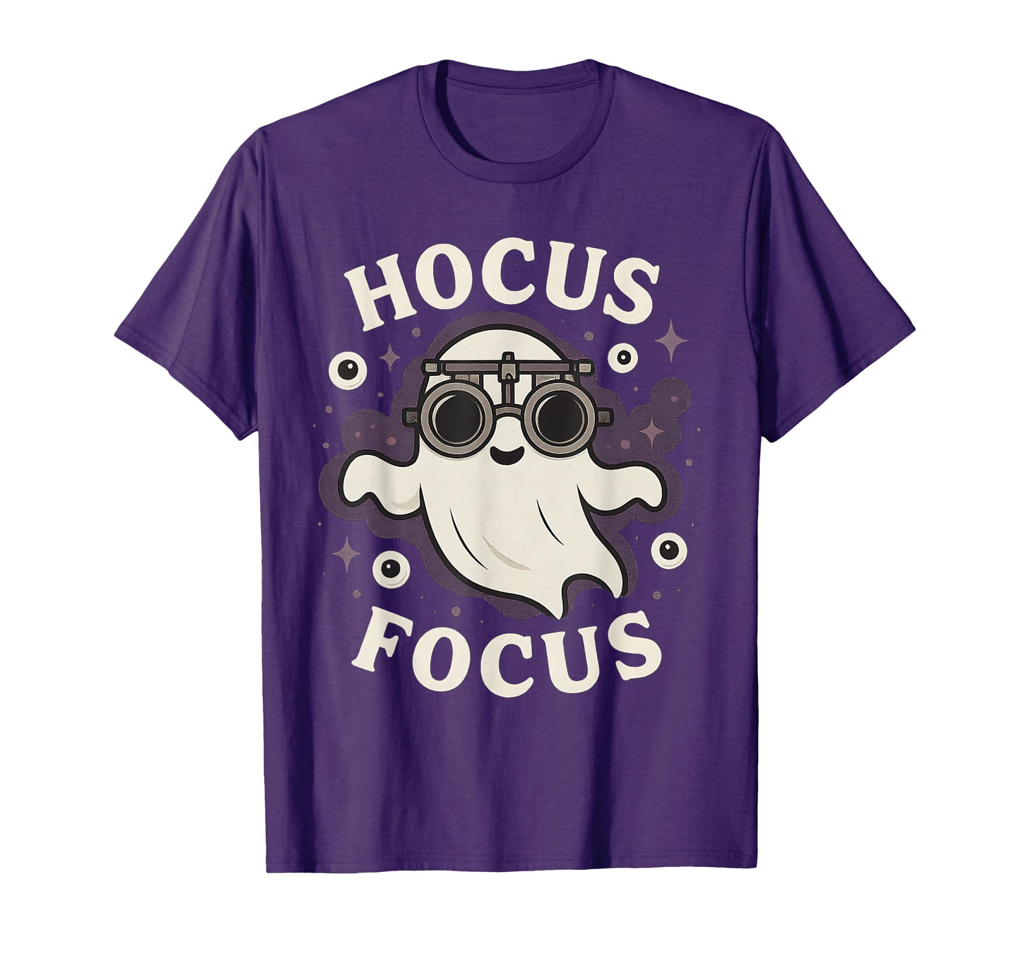 Funny Optometry Hocus Focus Spooky Optometrist Halloween T-Shirt