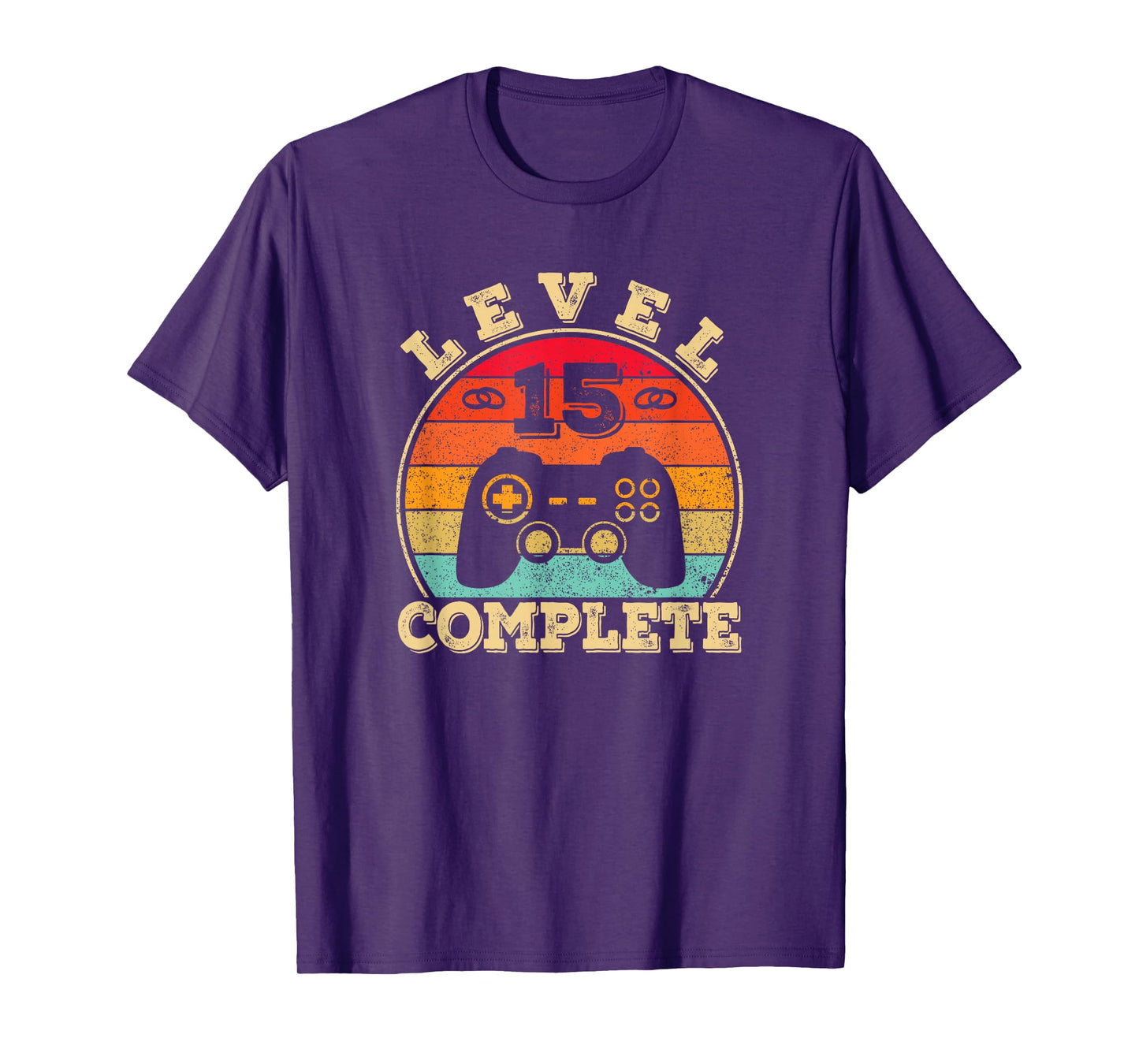 15th Wedding Anniversary | 15 Years Married Man | Level 15 T-Shirt
