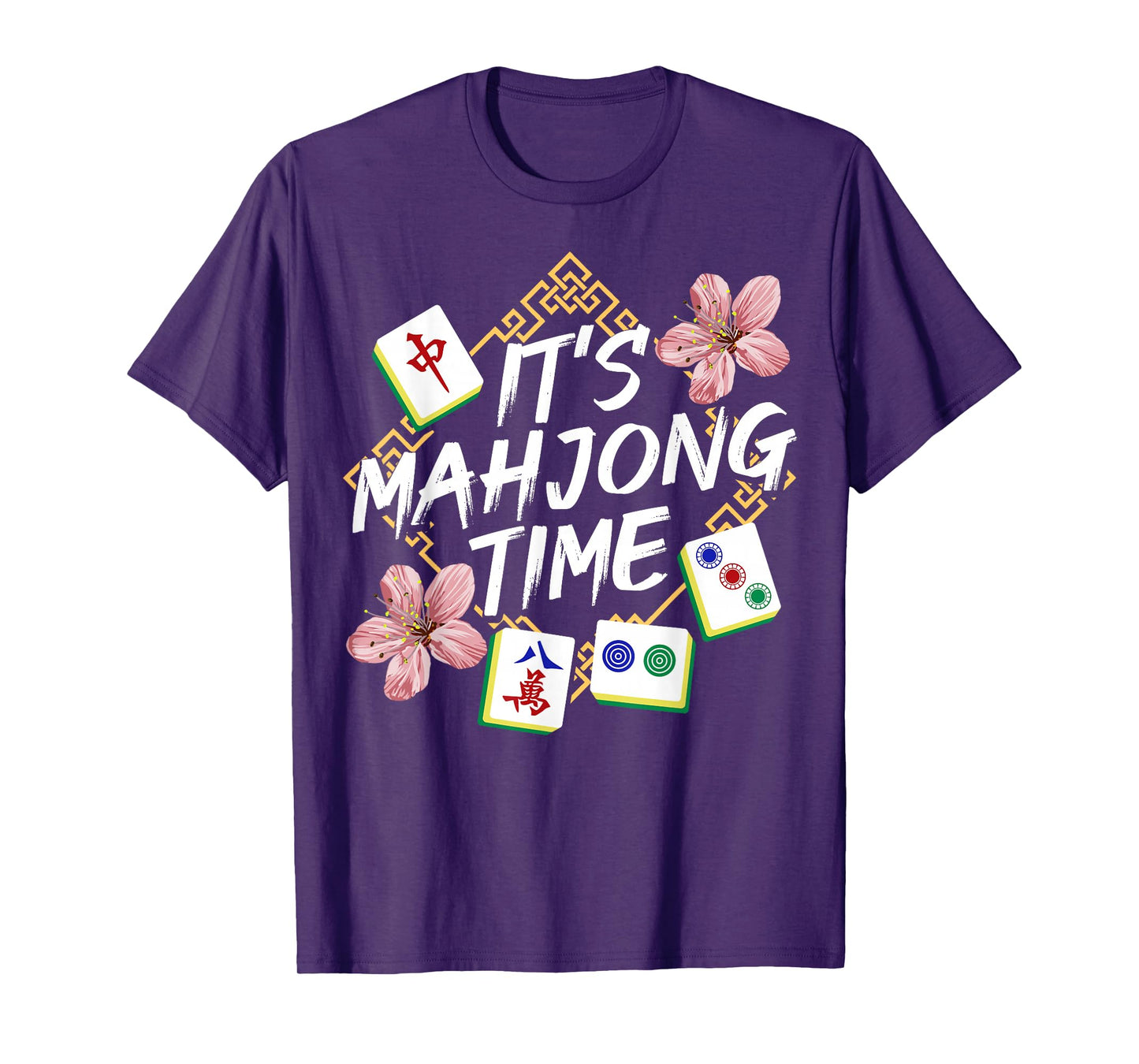 Mahjong Chinese Mahjong Player T-Shirt