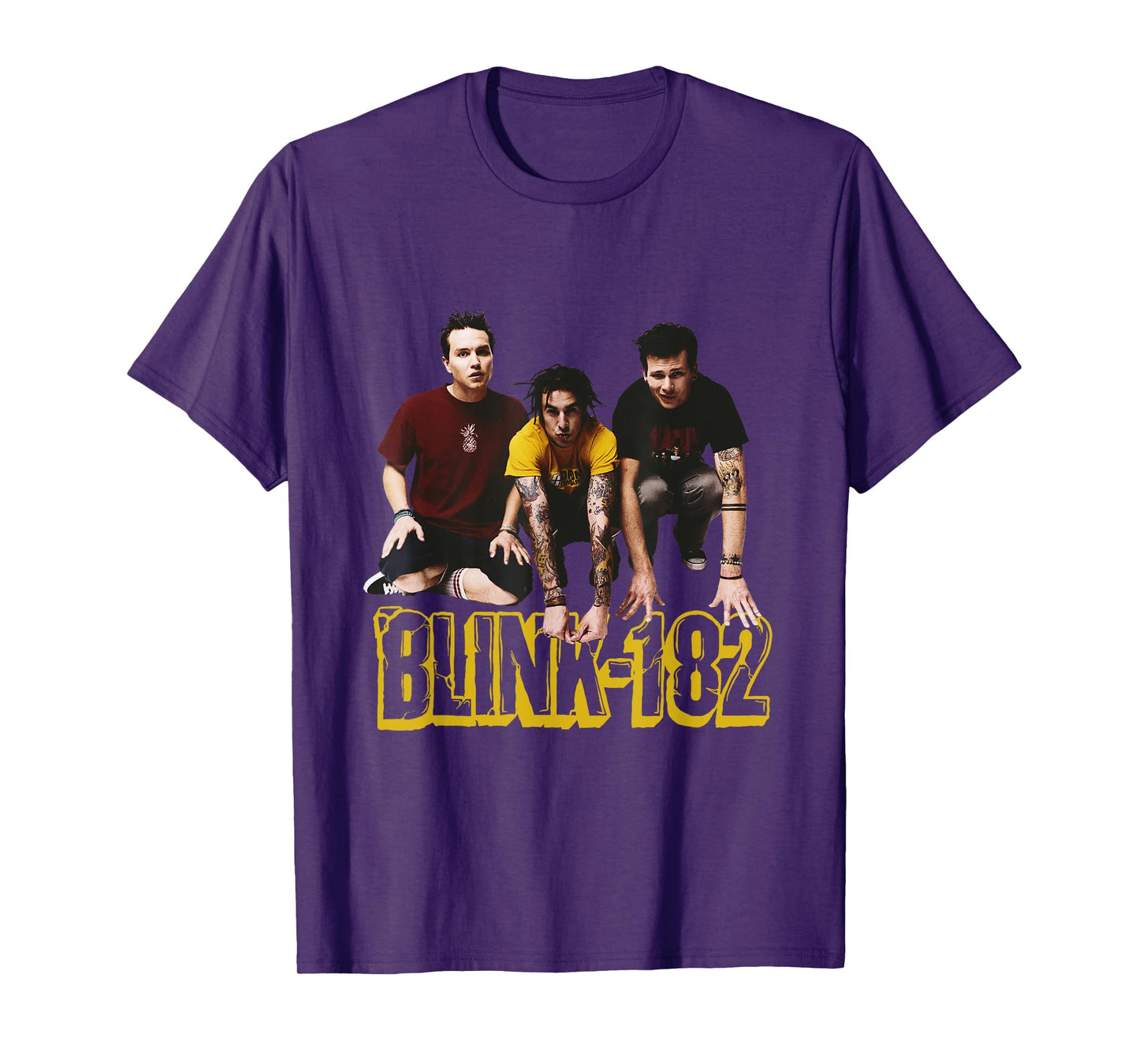 Official Blink-182 Band Photo T-Shirt