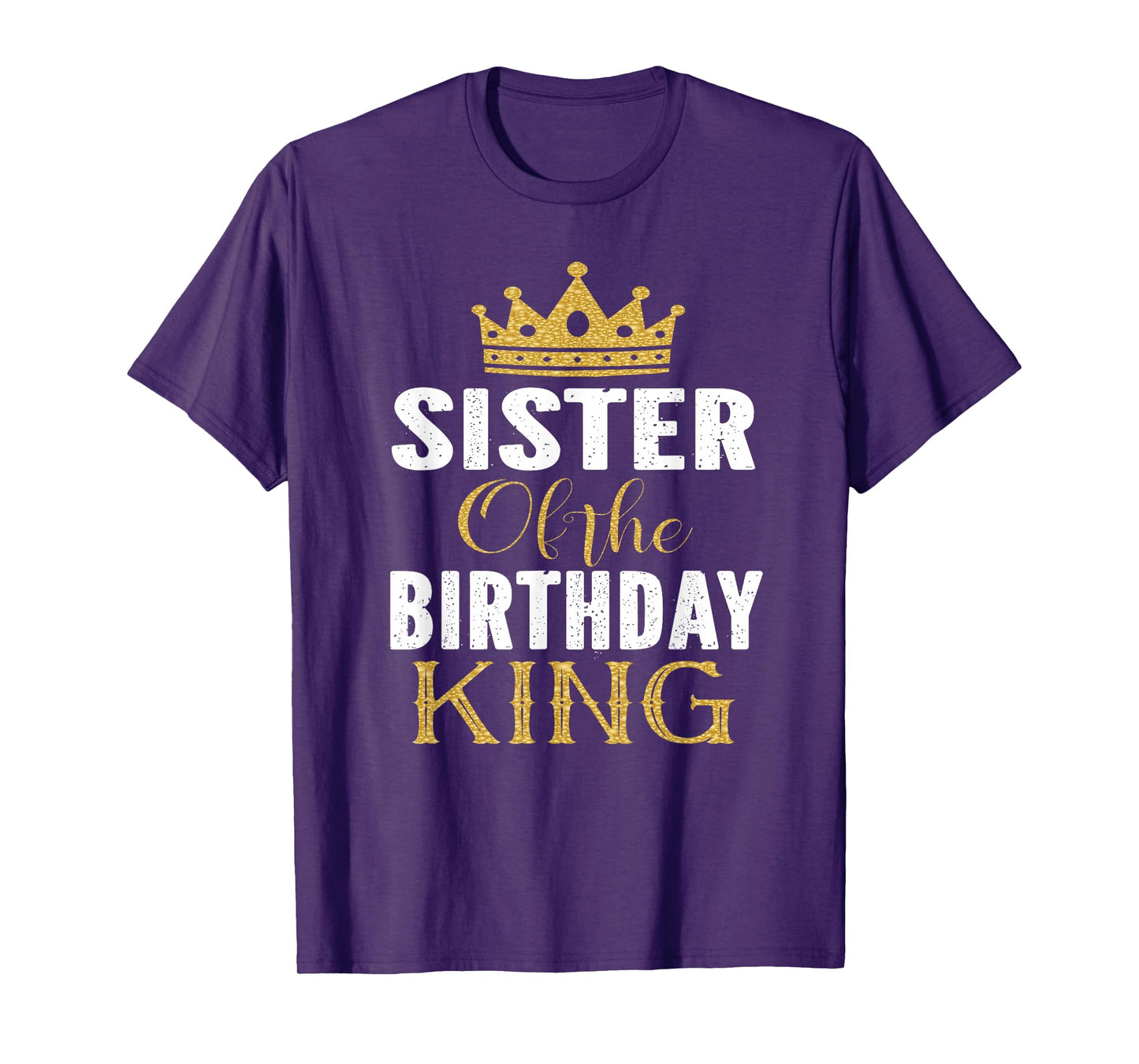 Sister Of The Birthday King Boys Bday Party Gift For Him T-Shirt