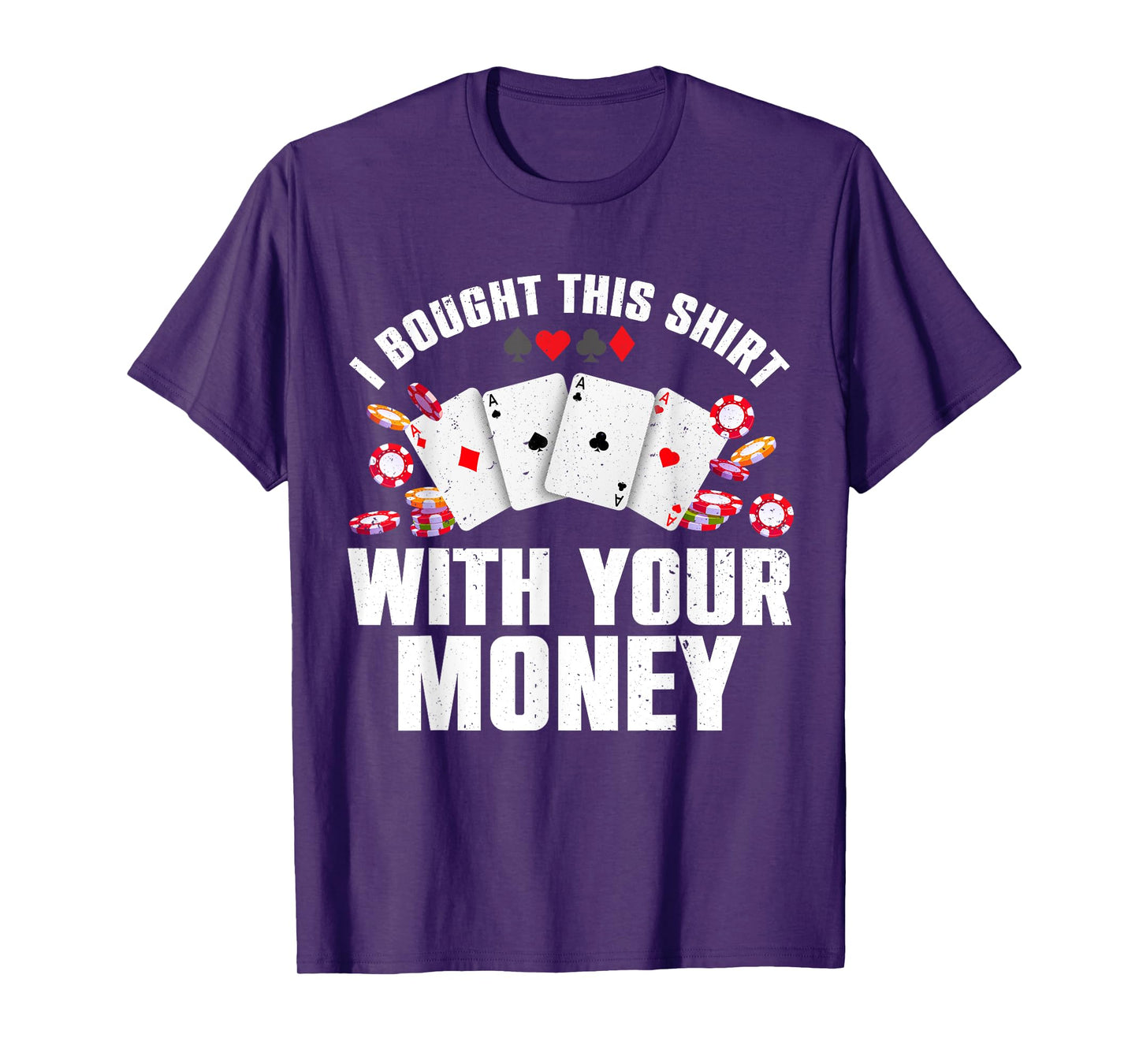 Cute Poker Lover For Men Women Card Casino Player Gambler T-Shirt