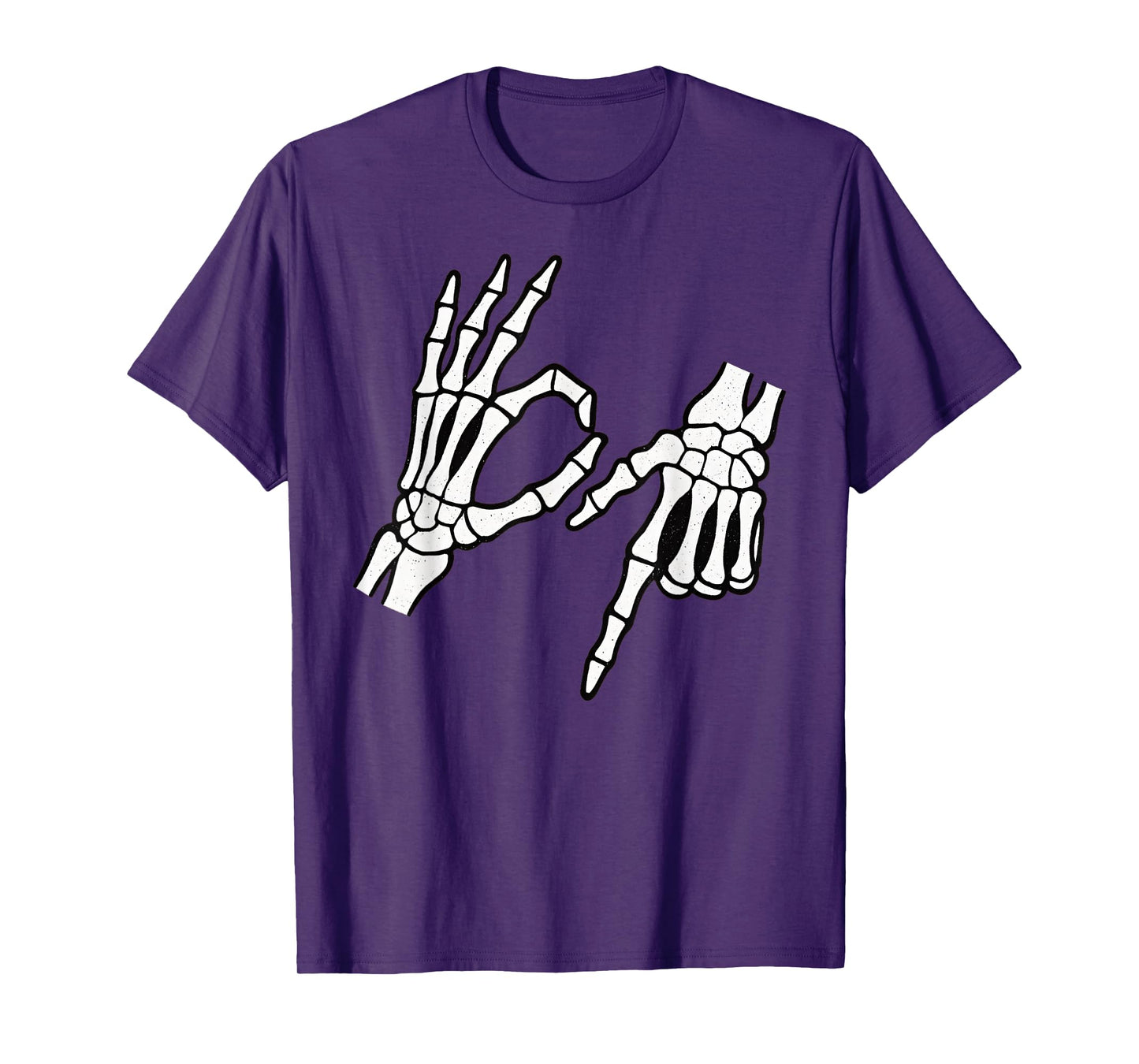 Funny Six Seven 6 7 Meme Skeletons Hand Halloween 6 7 Kids T-Shirt