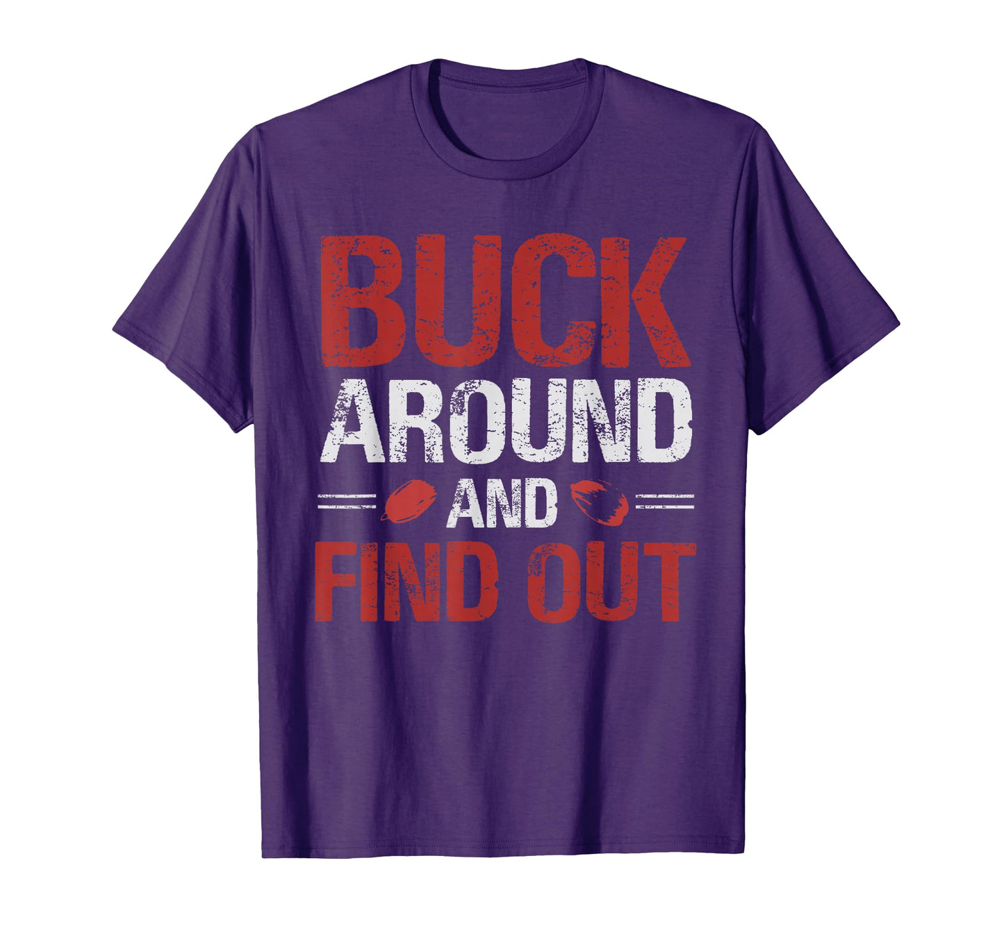 Buck Around and Find Out Funny Ohio Map Vintage Adults Kids T-Shirt