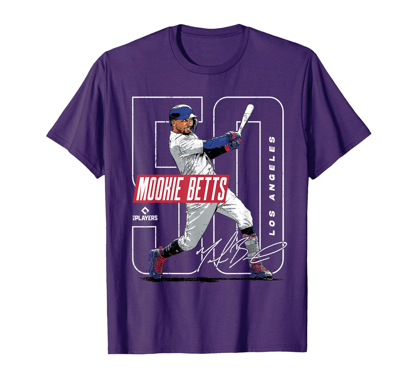 Mookie Betts | Los Angeles Baseball MLB Players | MLBMBE3004 T-Shirt