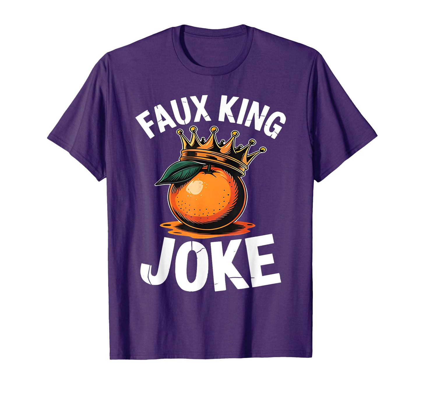 Faux King Joke Protest T-Shirt