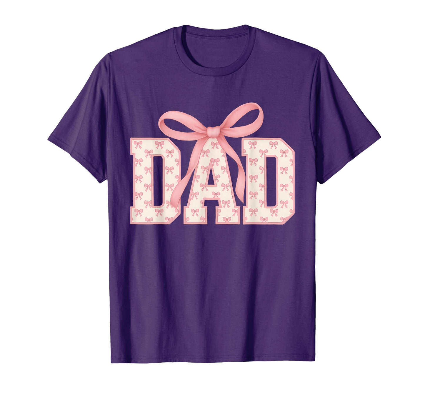Pink Bow Dad, Dad Life, Best Dad Ever, Father's Day Tees T-Shirt