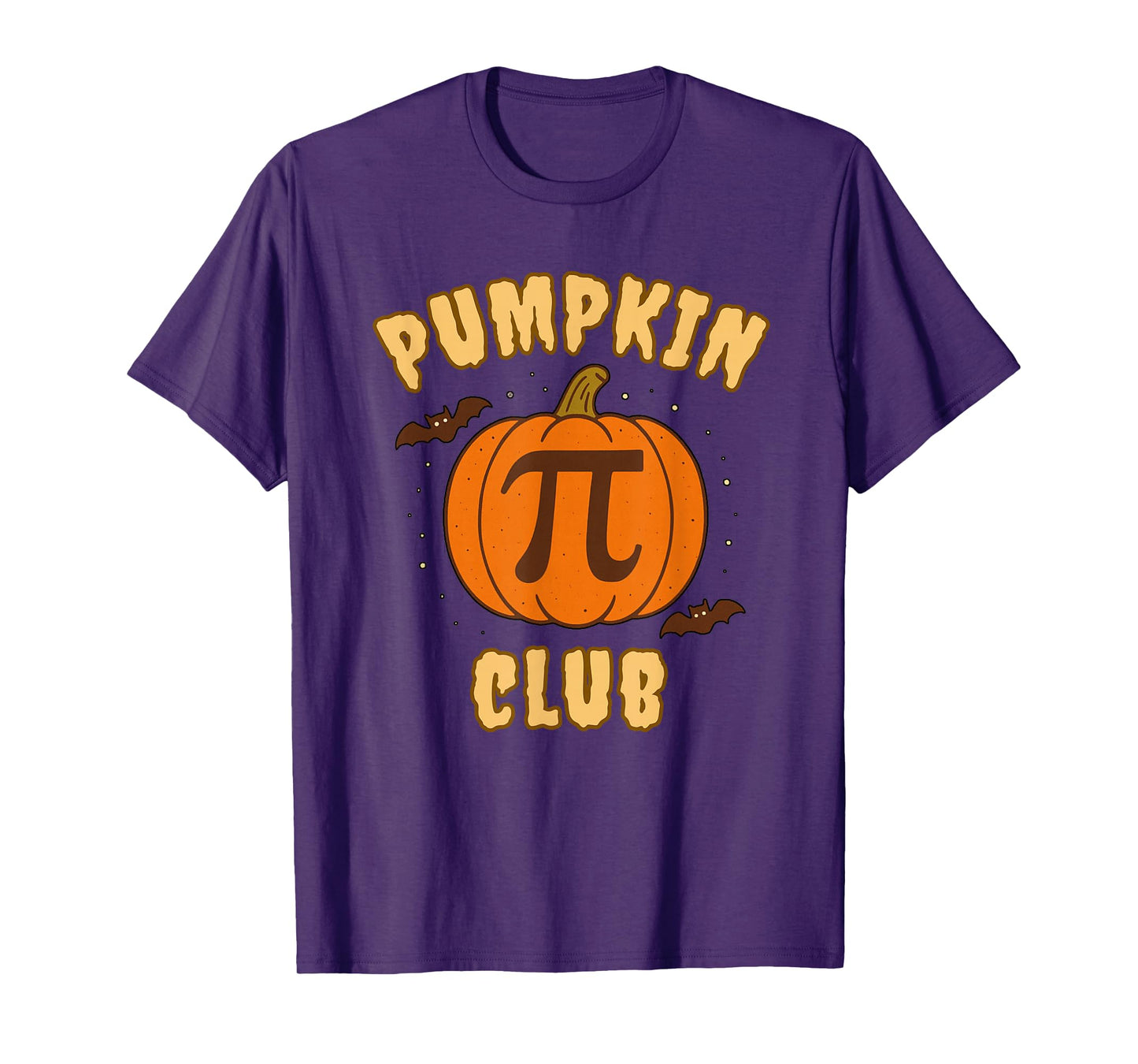 Pumpkin Pi Club Kids Halloween Math Costume Outfit T-Shirt