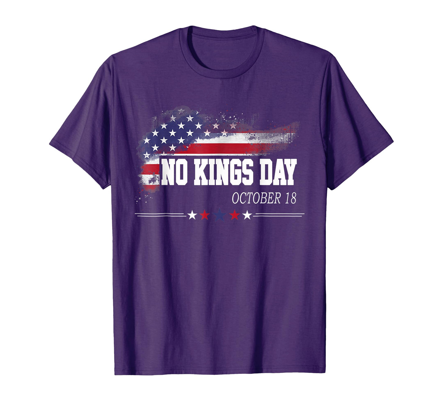 No Kings Day Patriotic No Kings Men Women Kids T-Shirt