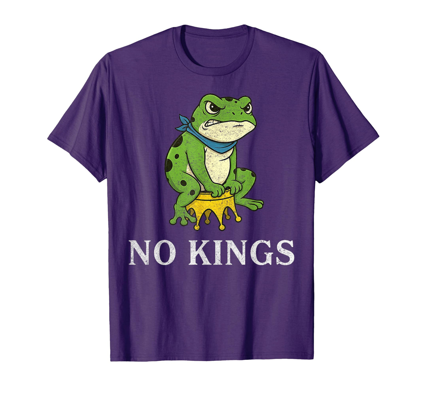Freedom Portland Frog Resist No Kings T-Shirt