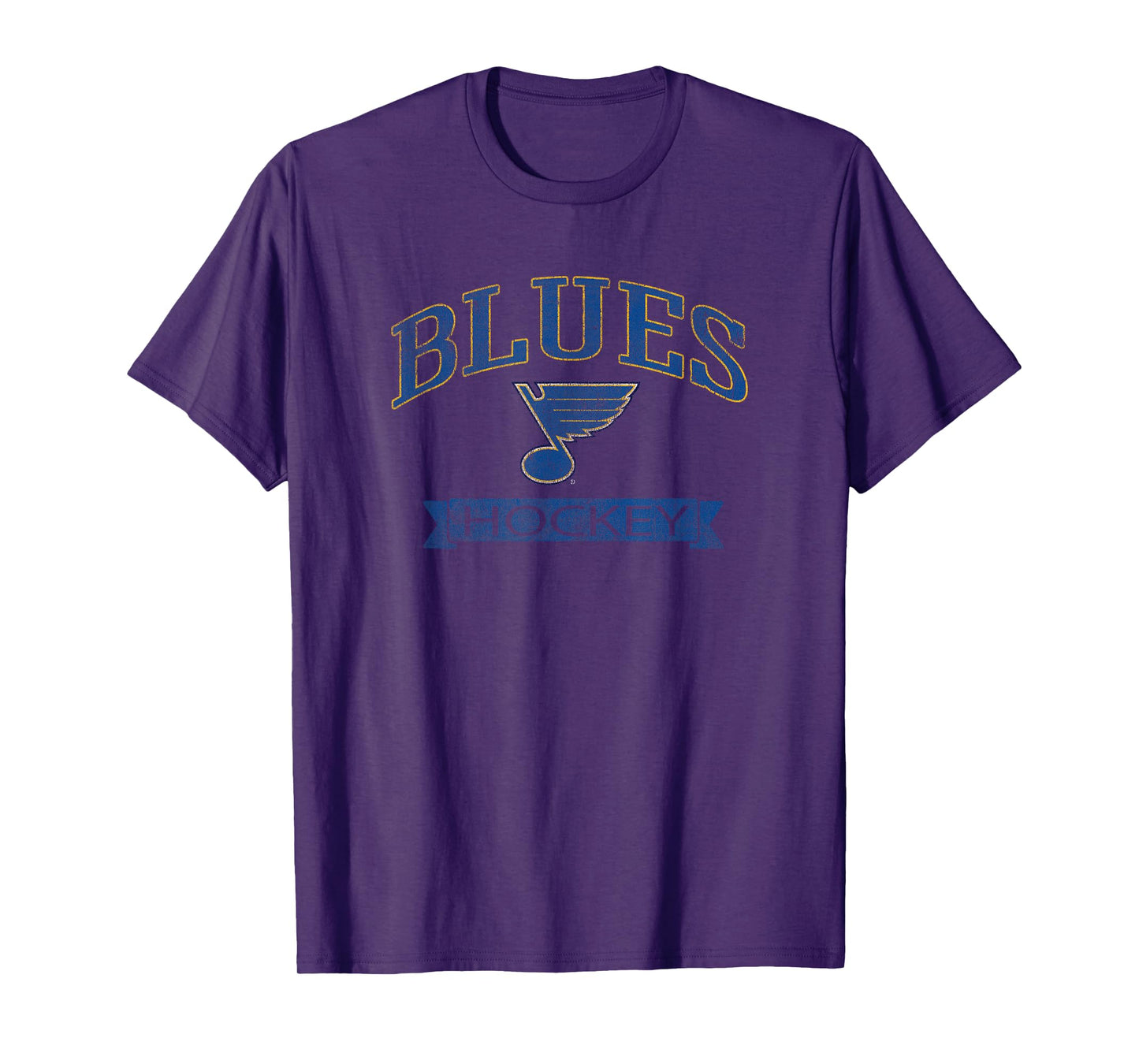 St. Louis Blues Vintage Hockey Black Officially Licensed T-Shirt