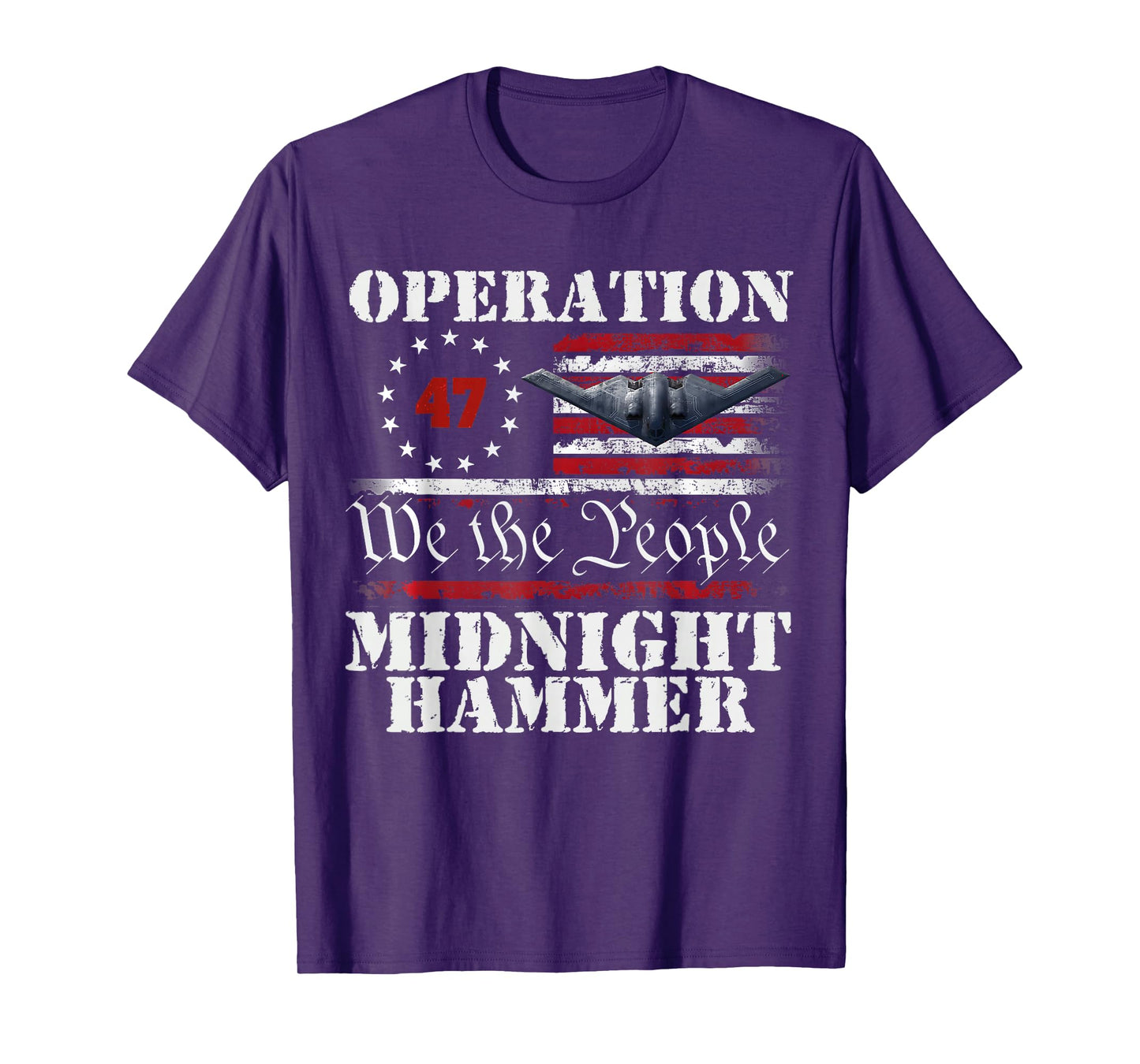 Midnight Hammer B-2 Stealth Jet Operation Midnight Hammer T-Shirt
