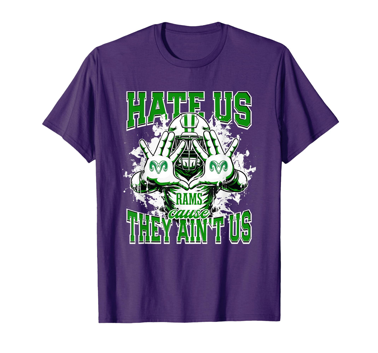 Dixon Rams Logo Hate Us Cause They Ain't HS T-Shirt