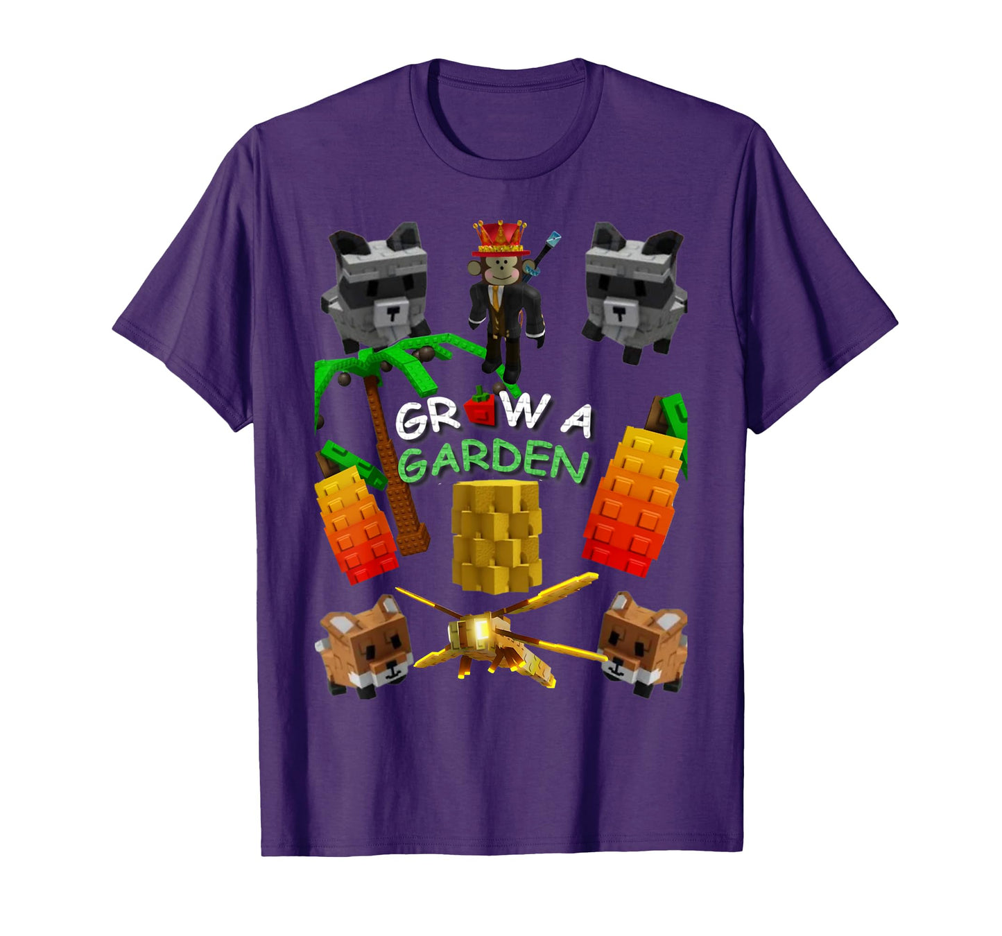 Grow a Garden Game Merch T-Shirt