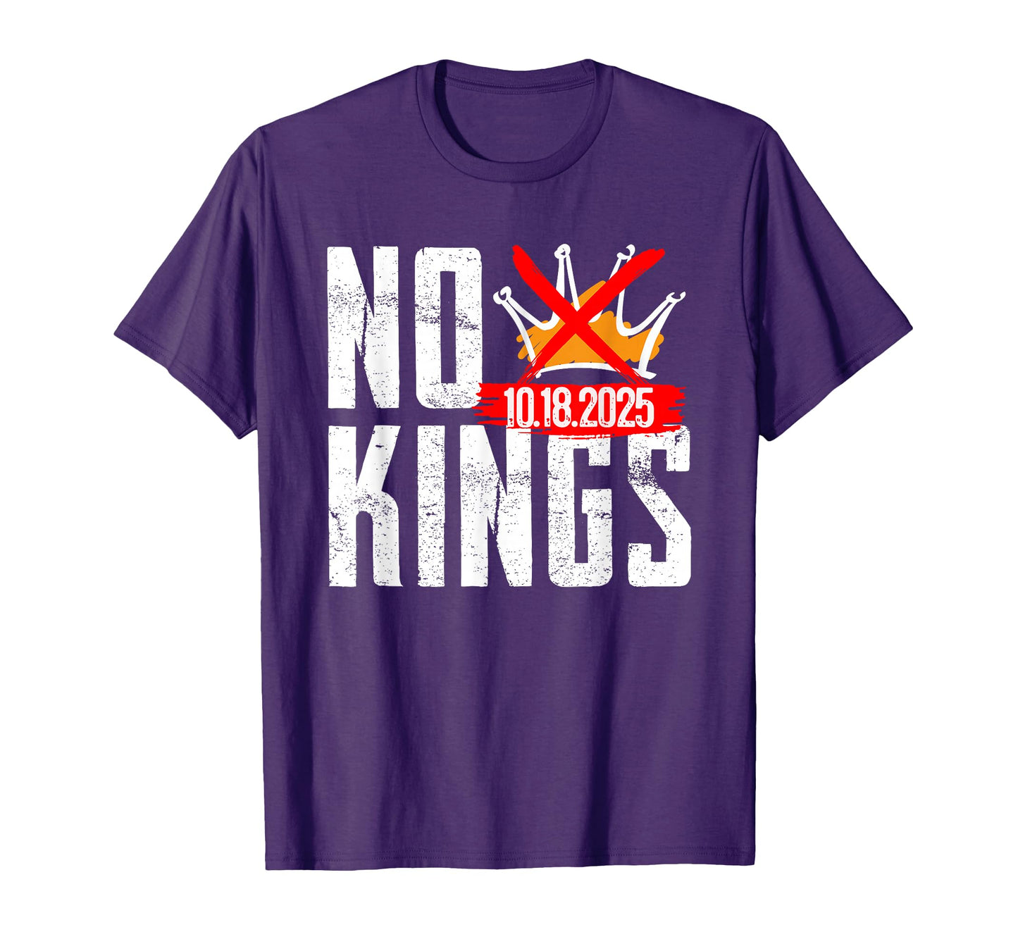 No Kings October 18 No Kings Day T-Shirt