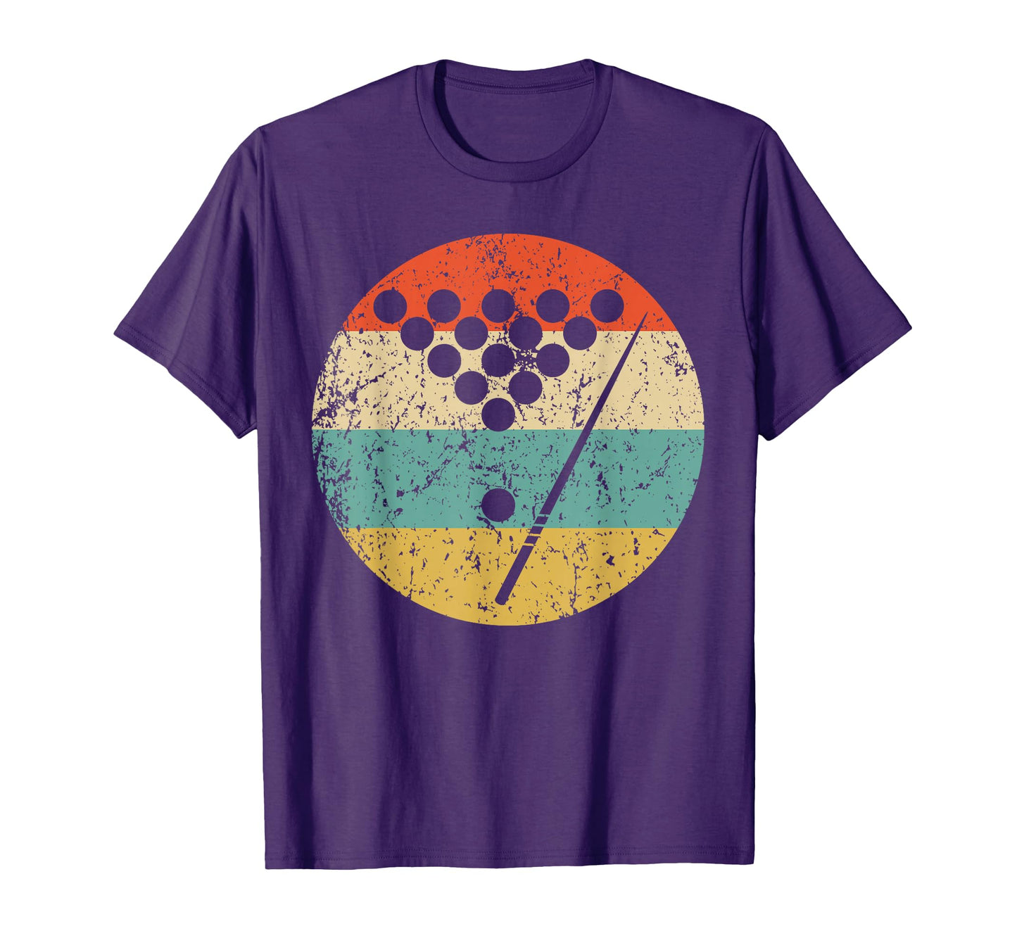 Billiards Shirt - Vintage Retro Pool T-Shirt T-Shirt