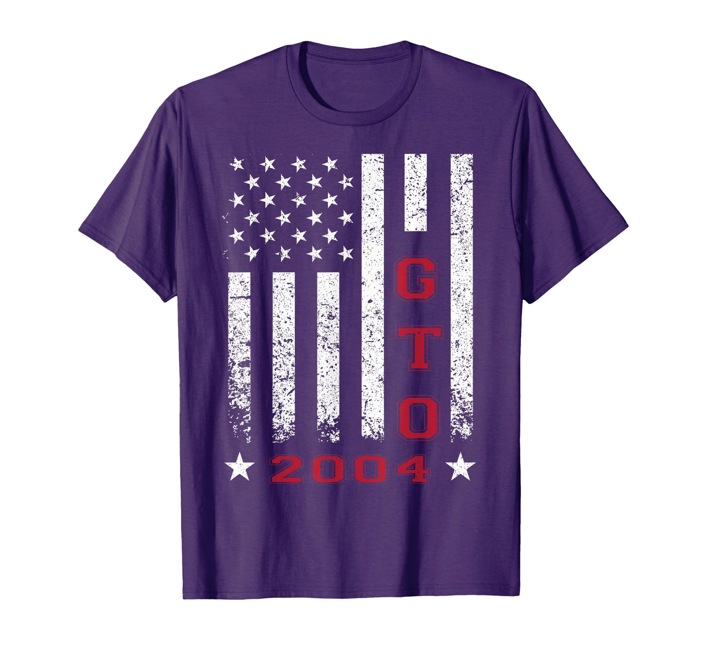 Jersey Style GTO 04 2004 Old School Muscle Cars T-Shirt