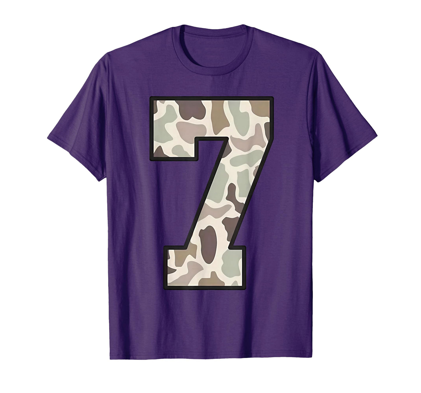 Camo Number 6 7 Funny Meme Halloween Costume Tee T-Shirt