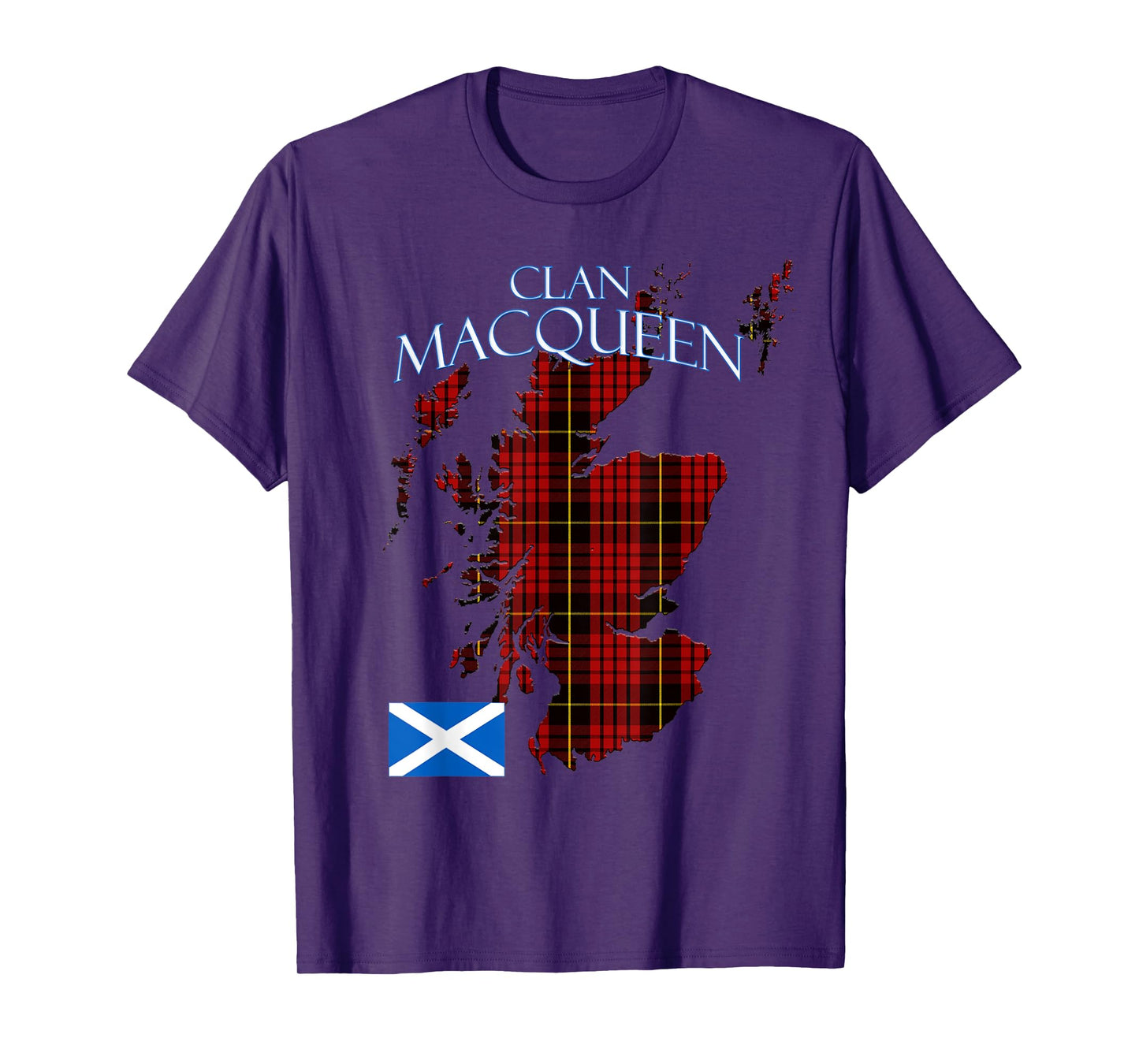 MacQueen Scottish Clan Tartan Scotland T-Shirt