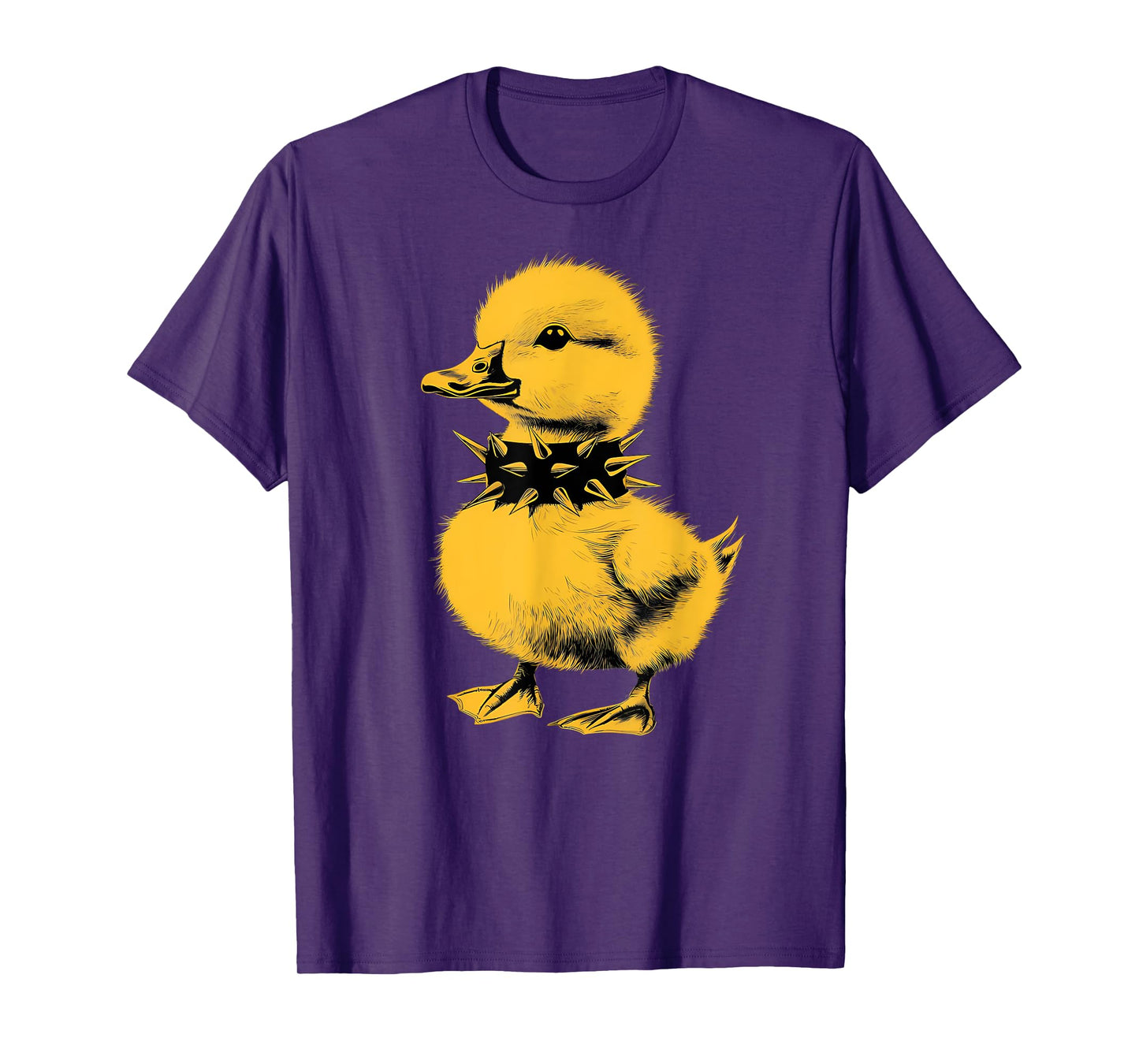 Rocker Duck Punk Metal Rock and Roll Music Toddler Kids Boys T-Shirt