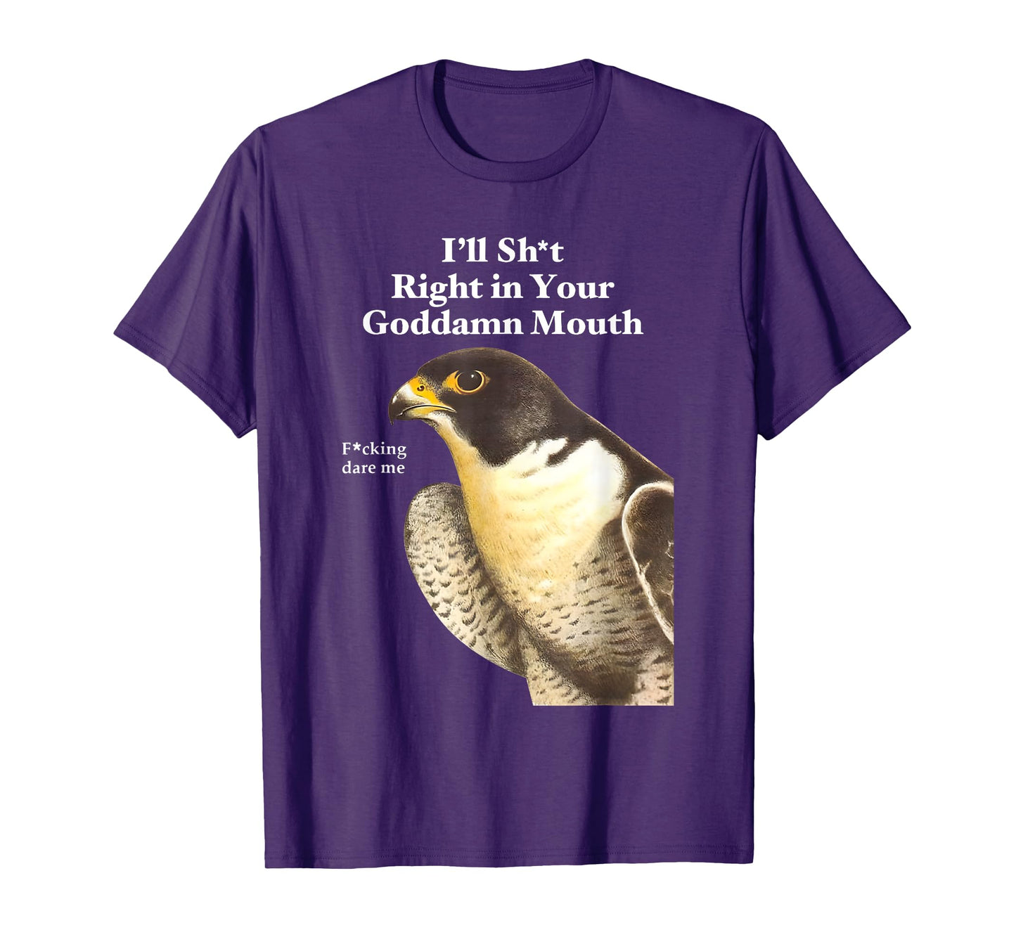 I’ll Sht Right in Your Goddamn Mouth Funny Saying Quote T-Shirt