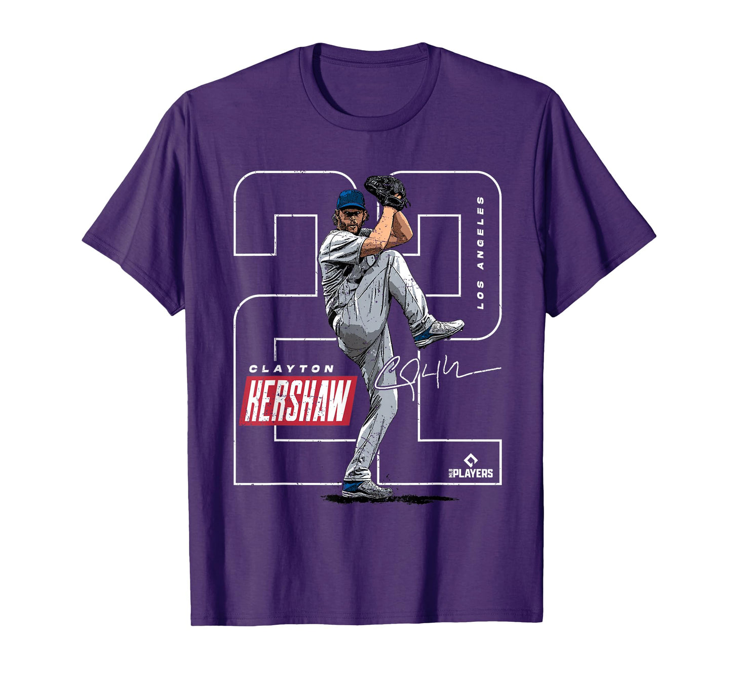 Clayton Kershaw | Los Angeles MLB Player League | MLBKER4040 T-Shirt