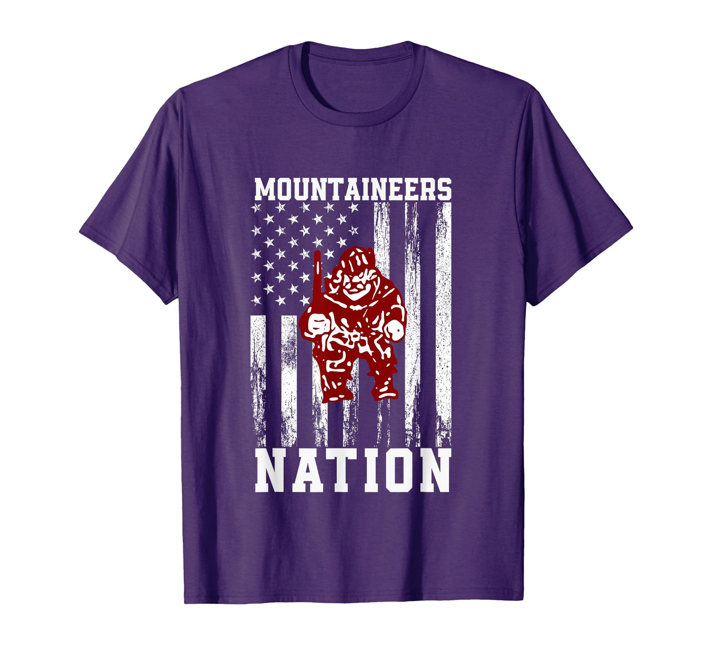 Stroudsburg Mountaineers Logo Nation HS T-Shirt