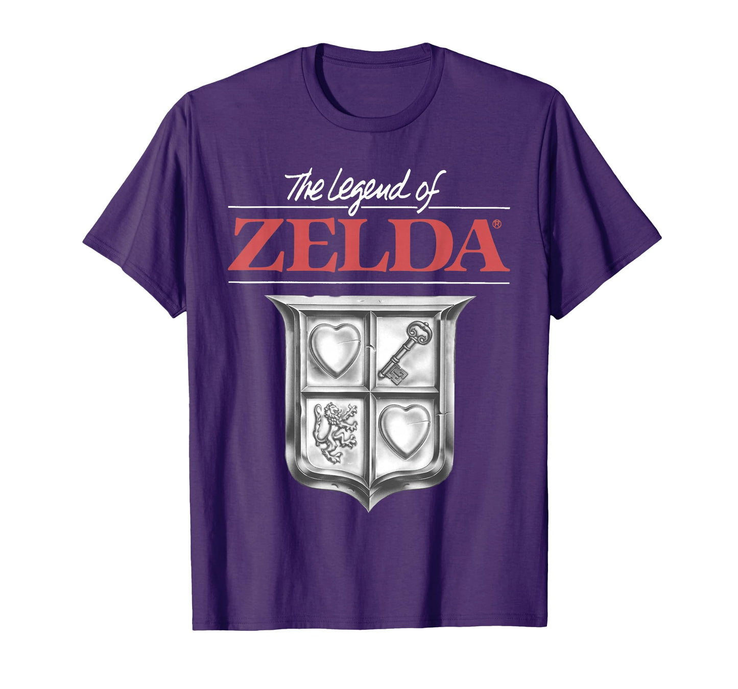 The Legend Of Zelda Original Box Art Logo T-Shirt