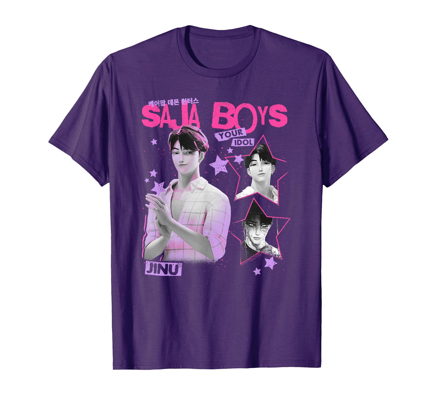 Kpop Demon Hunters Halloween Saja Boys Your Idol Jinu T-Shirt