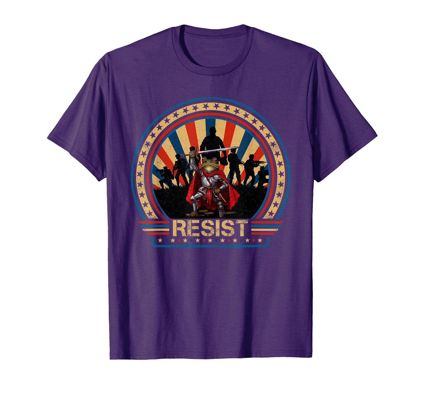 Vintage Resist Frog Portland Protest Tee for Men Women T-Shirt