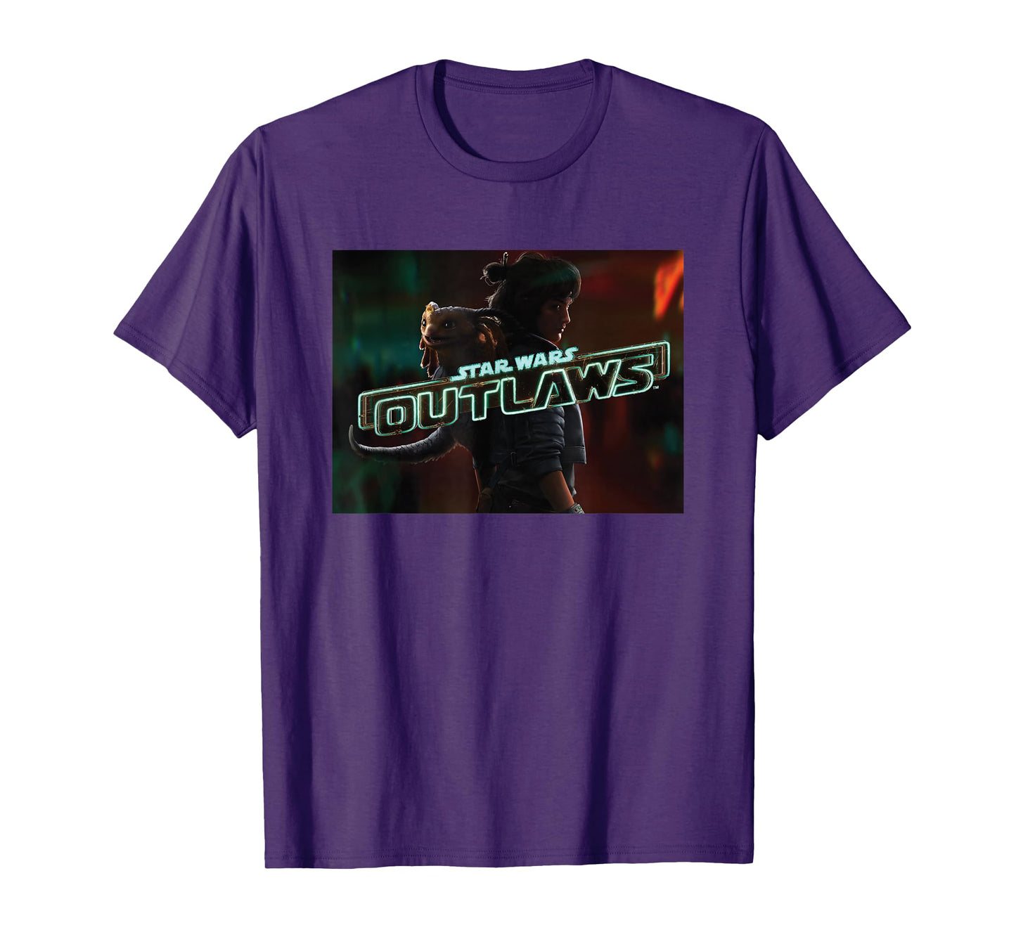 Star Wars Outlaws Nix And Kay Vess Poster T-Shirt
