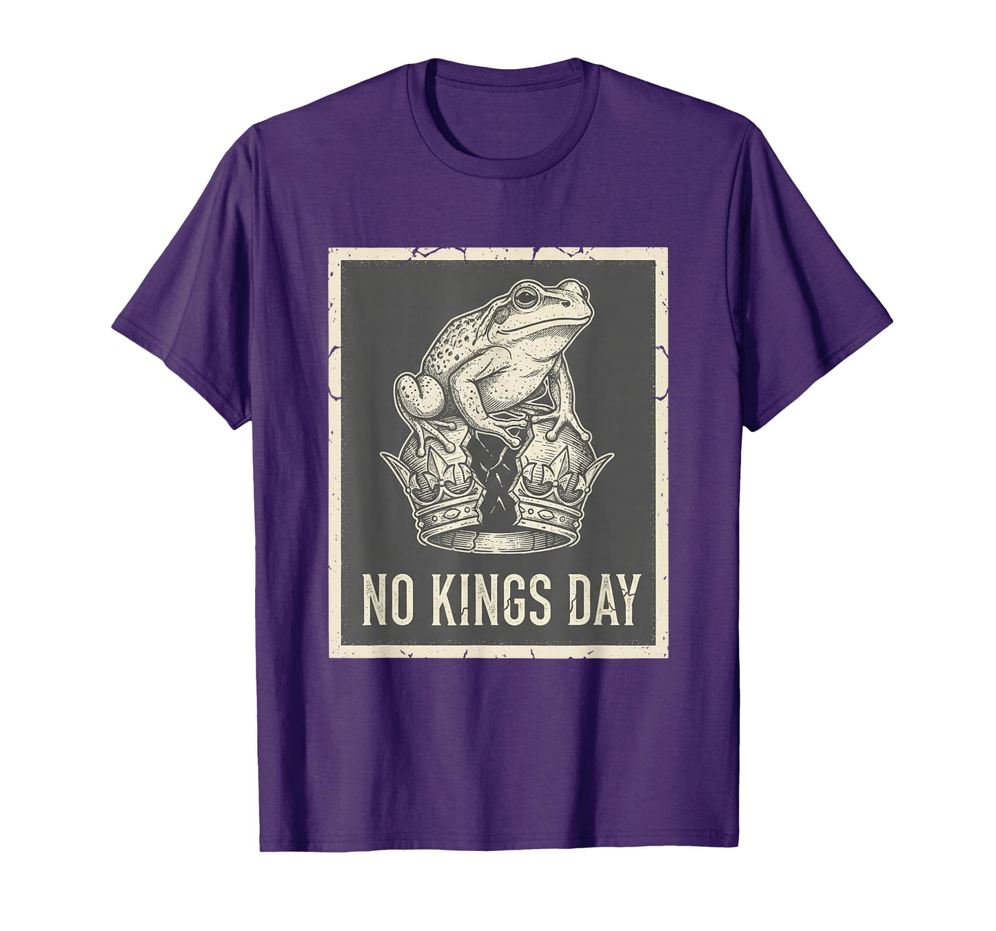 No Kings Day Portland Shirt Frog Protest T-Shirt