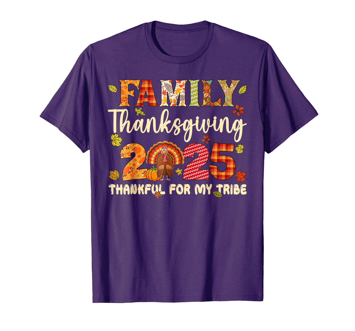 Family Thanksgiving 2025 Crew Thanksgiving Matching Group T-Shirt