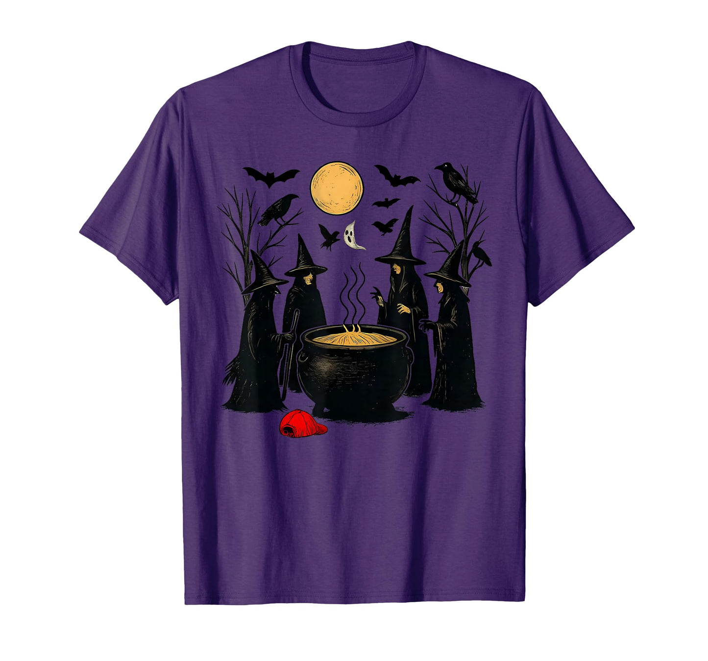 Spooky Witch Halloween Anti Trump Feminist Women Rights T-Shirt