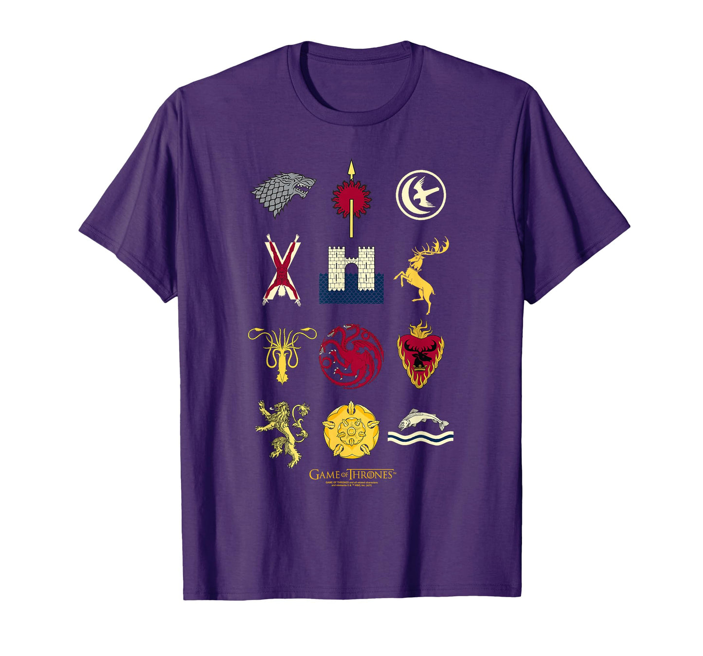 Game of Thrones House Sigils T-Shirt
