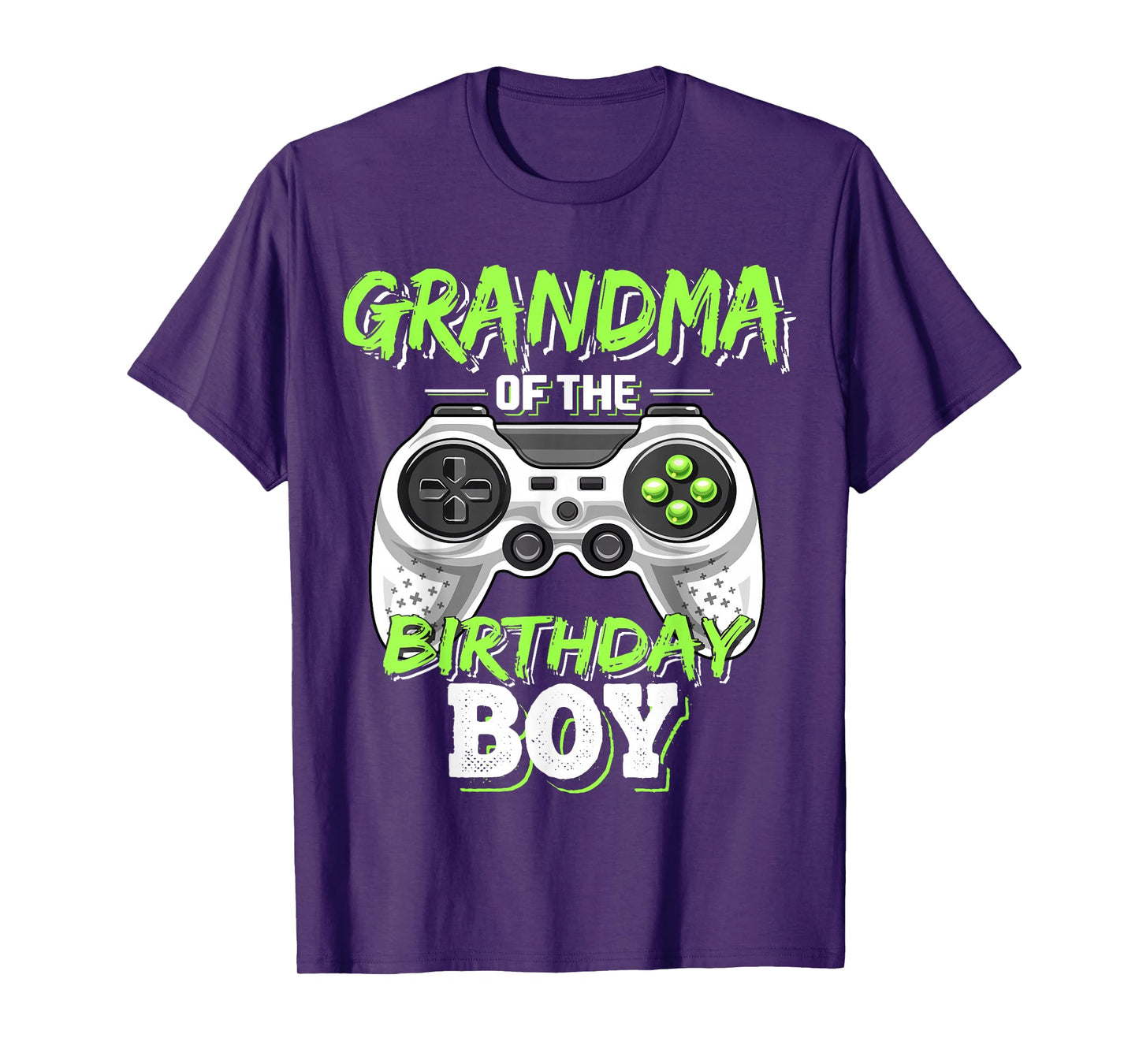 Grandma of the Birthday Boy Matching Video Game Birthday T-Shirt