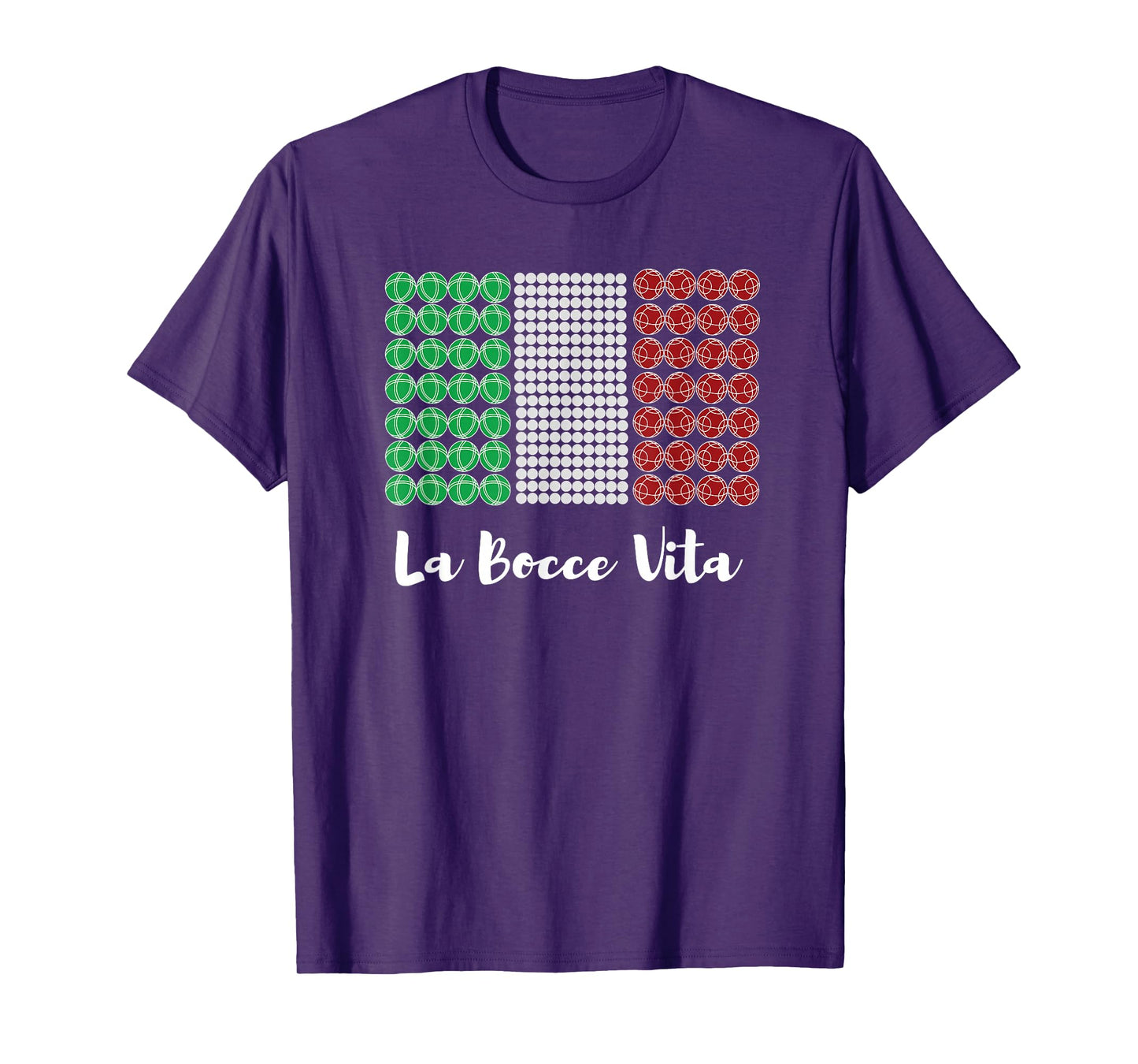 Bocce Ball Game Italy Flag Italian Gifts T-Shirt