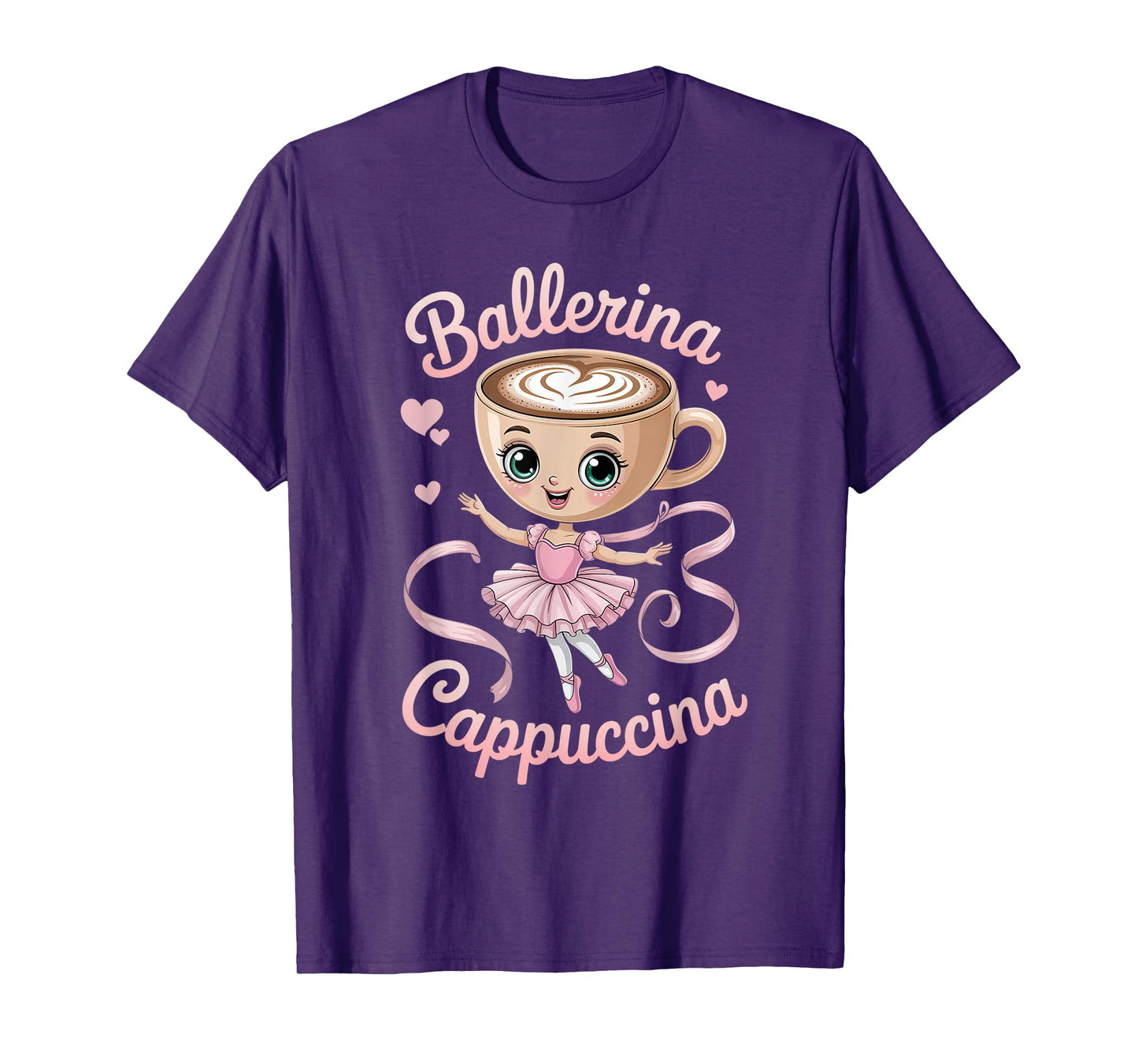 Funny Ballerina Cappuccina Italian Brainrot Meme T-Shirt