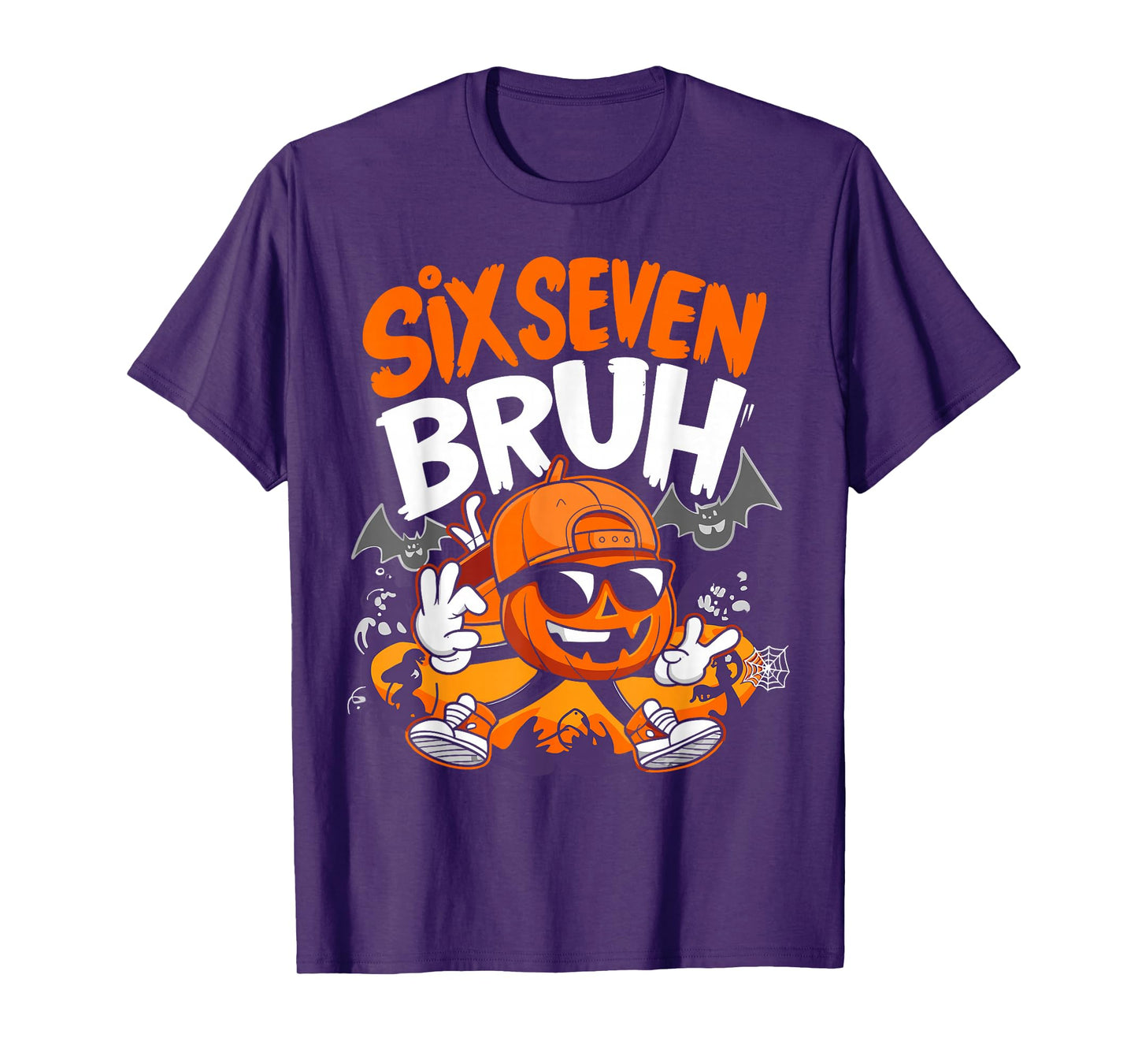 Haunted by 67 Funny Six Seven Meme Spooky Ghost Halloween T-Shirt