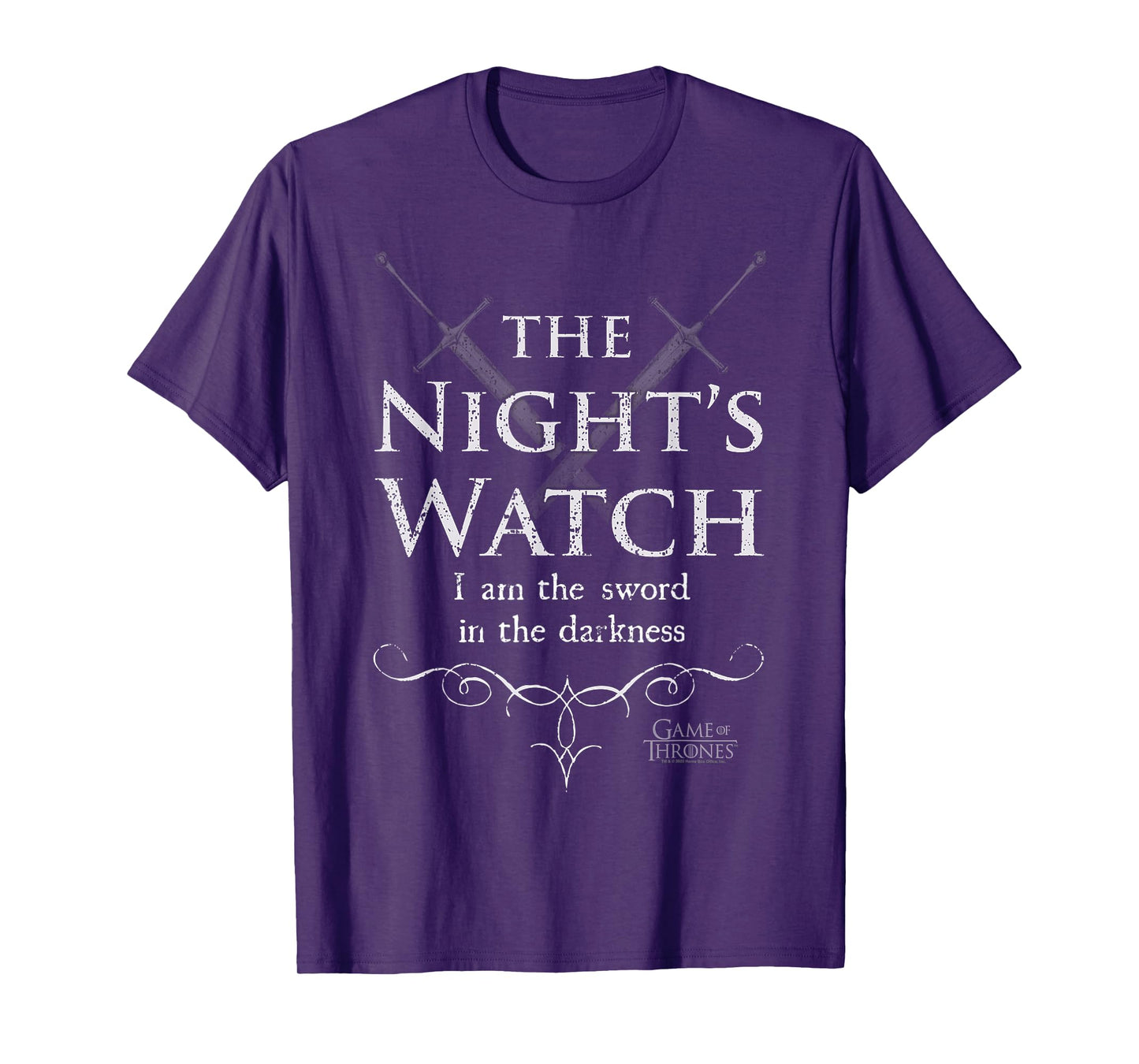 Game Of Thrones The Night's Watch I Am The Sword T-Shirt
