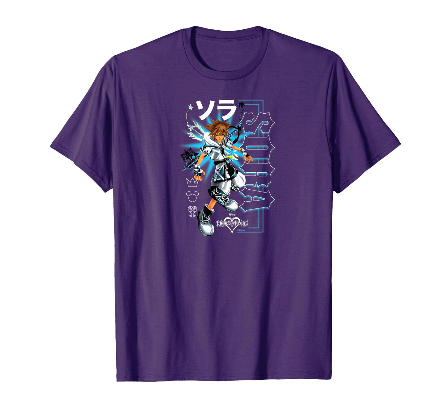 Kingdom Hearts - Sora Character Kanji T-Shirt