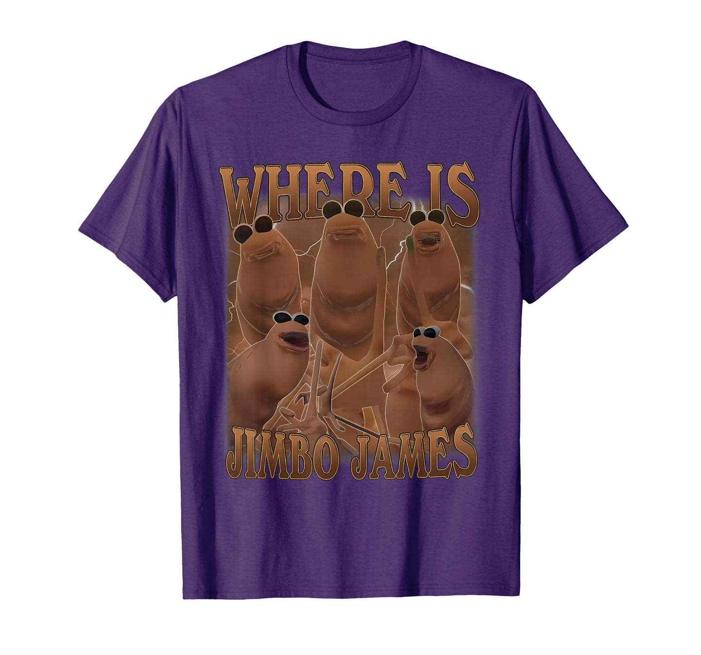 Where Is The Jimbo James Marcus The Worm Funny Meme T-Shirt
