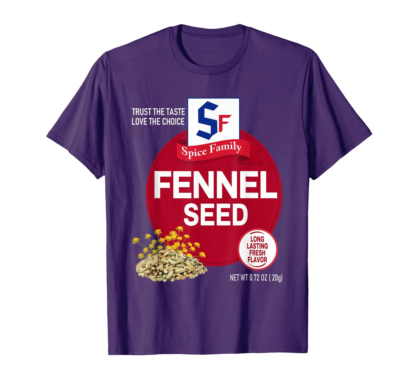Fennel Seed Halloween Spice Costume Group Matching T-Shirt