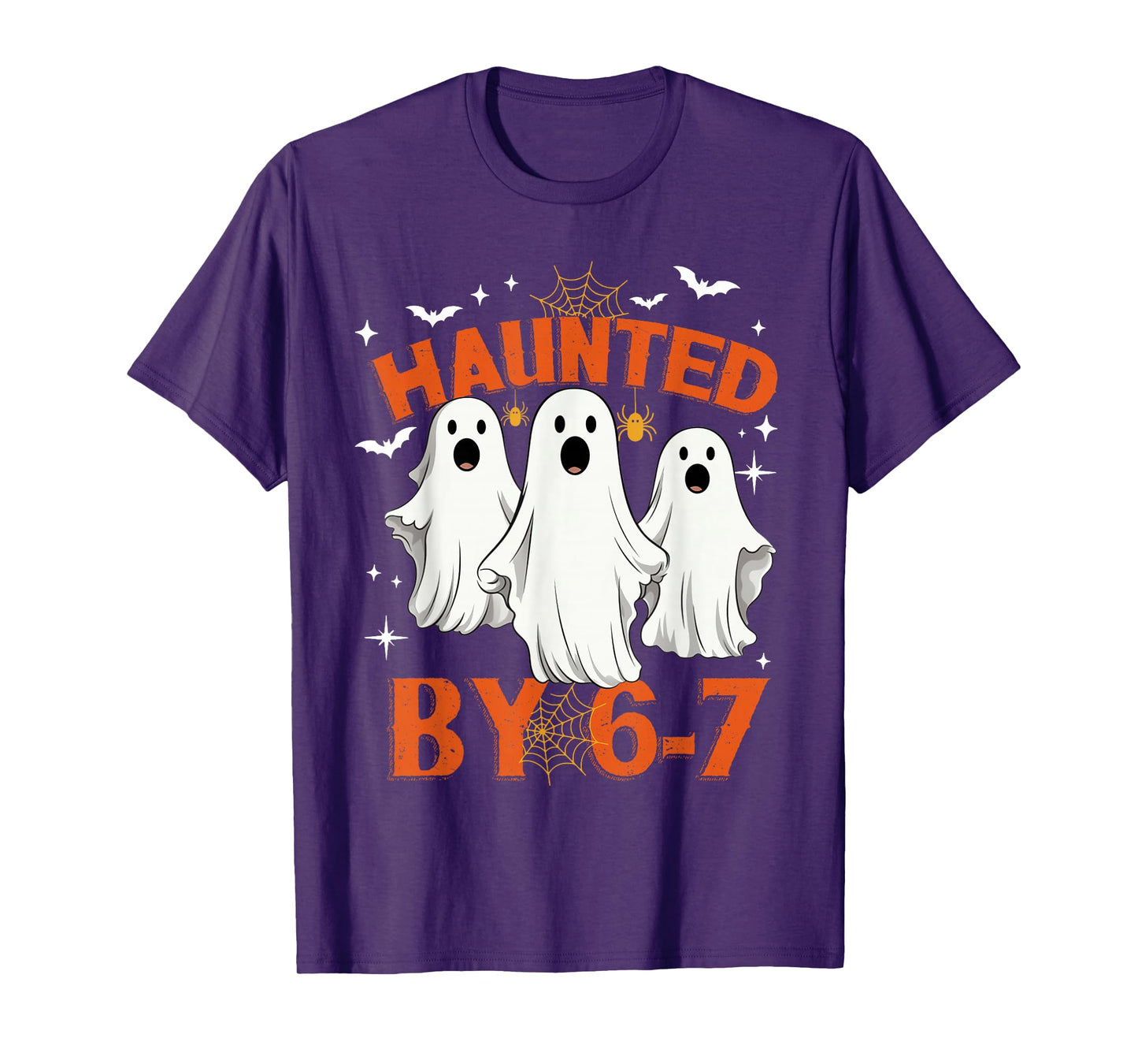 Haunted by 6 7 Six Seven 67 Meme Halloween Costume T-Shirt
