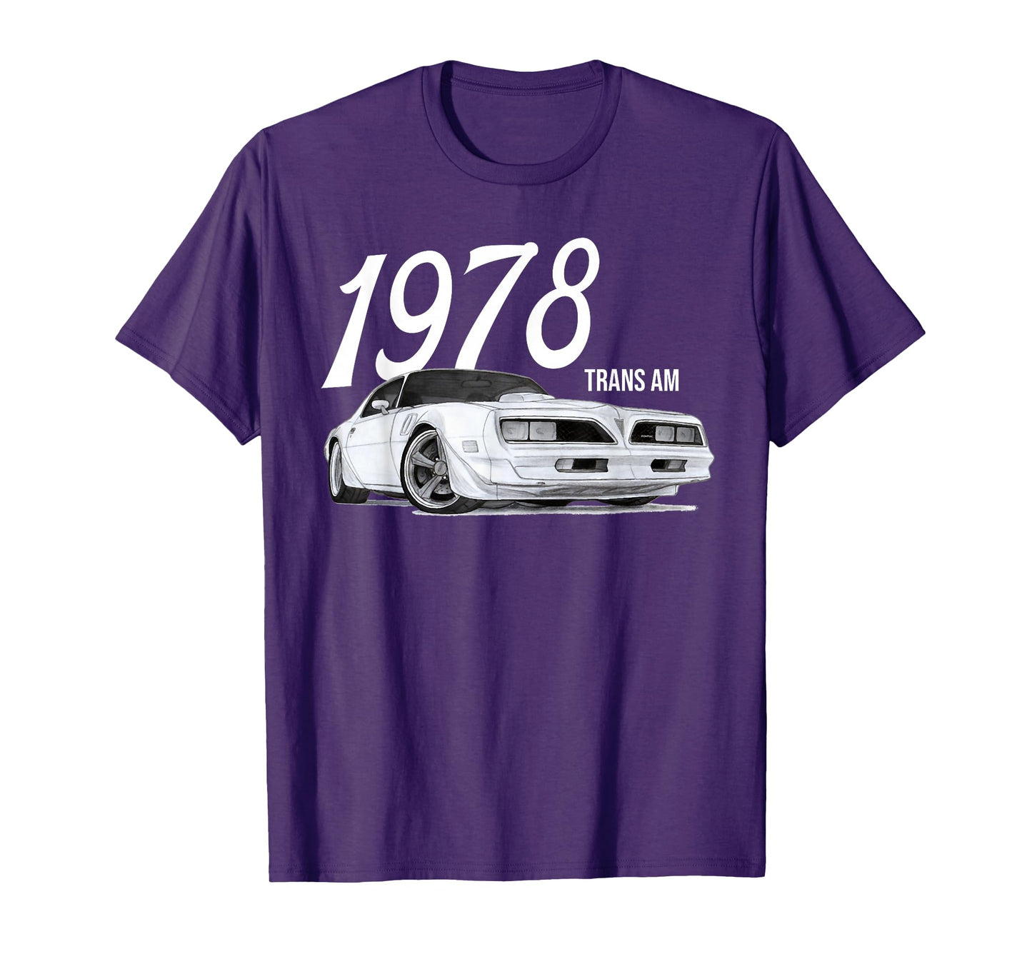 1978 78 trans am vintage black car MUSCLE CARS 70s CLASSIC T-Shirt