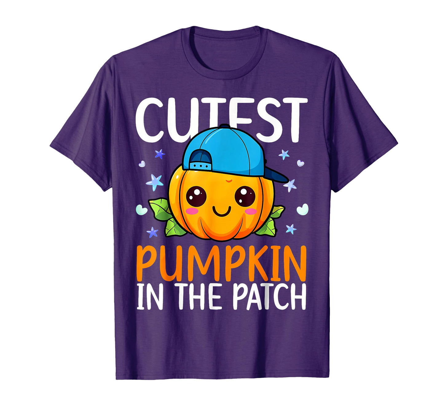 Cutest Pumpkin in The Patch Halloween Costume Boy Kids T-Shirt