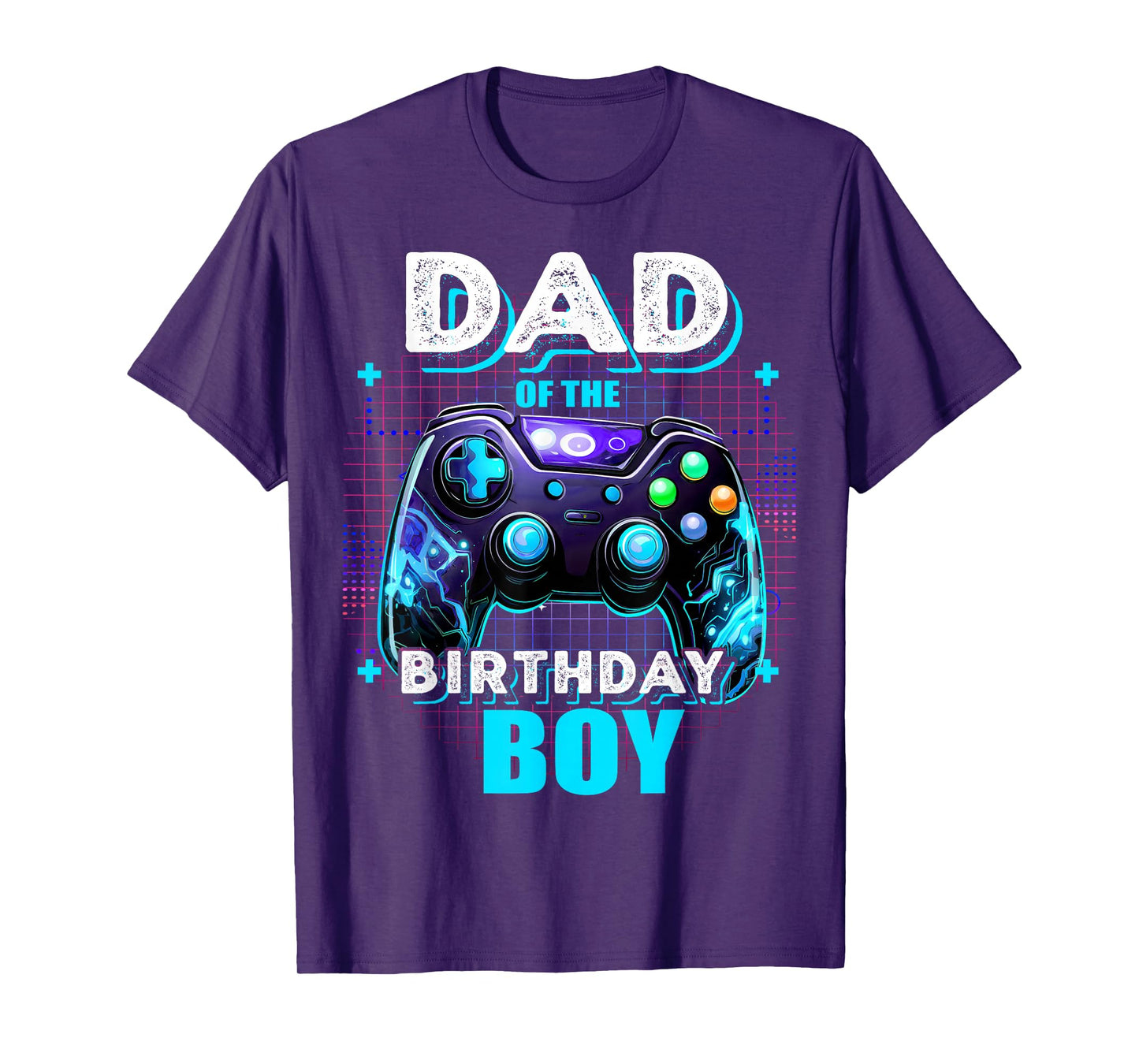 Dad of the Birthday Boy Matching Video Game Birthday Party T-Shirt
