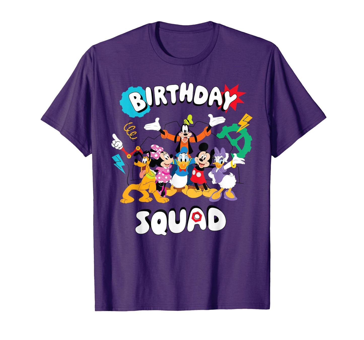 Disney Jr. Mickey & Friends "Birthday Squad" Birthday Party T-Shirt