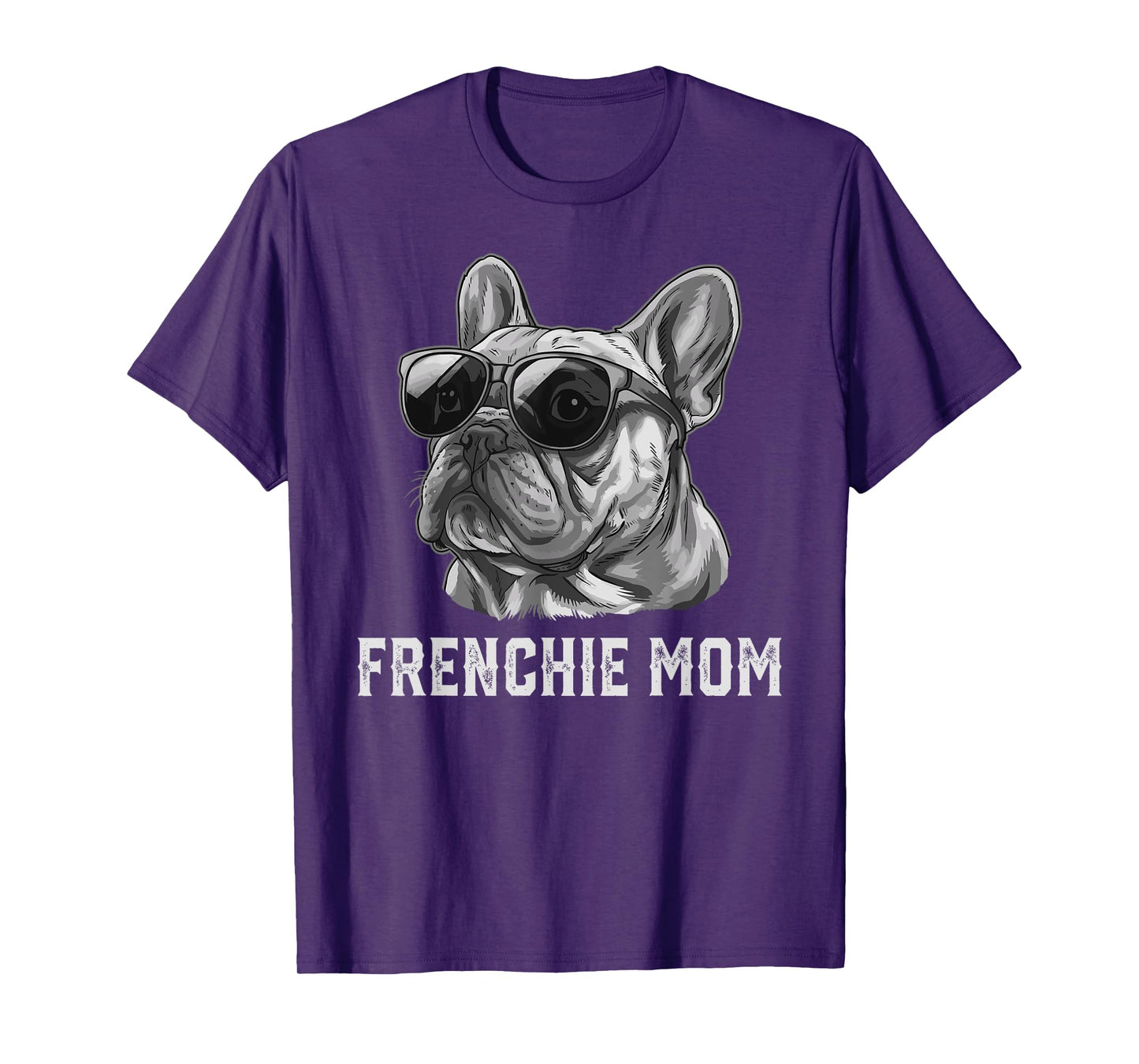 Retro French Bulldog Mom T-Shirt